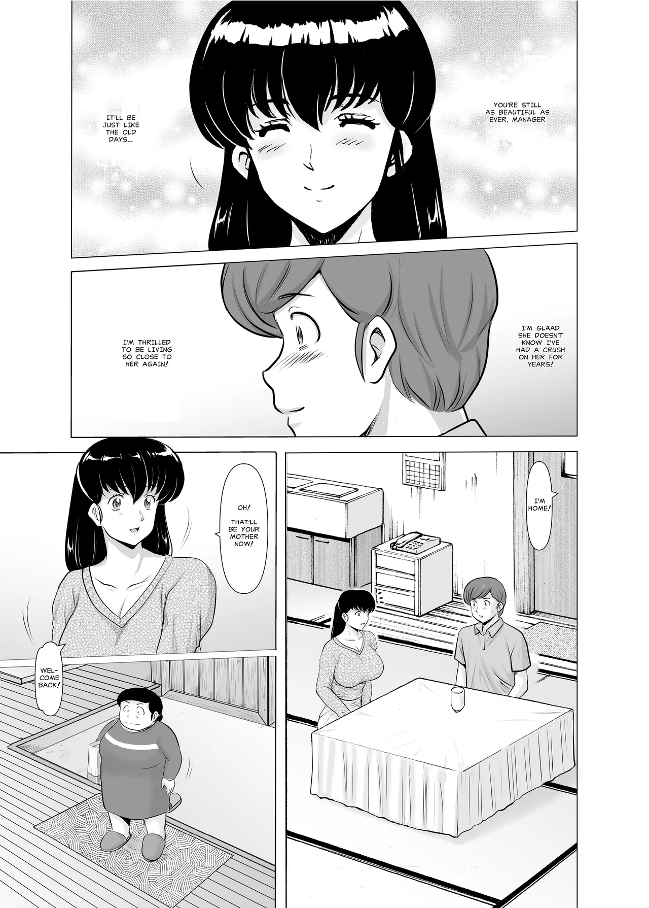 [Syouryu Yasui-Kai (Hoshino Ryuichi)] Hitozuma Kanrinin Kyoko 11: |The Perils of Married Manger Kyoko Part 11: Conclusion(?) (Maison Ikkoku) [English] [MisterJ167] [Digital] numero di immagine  83