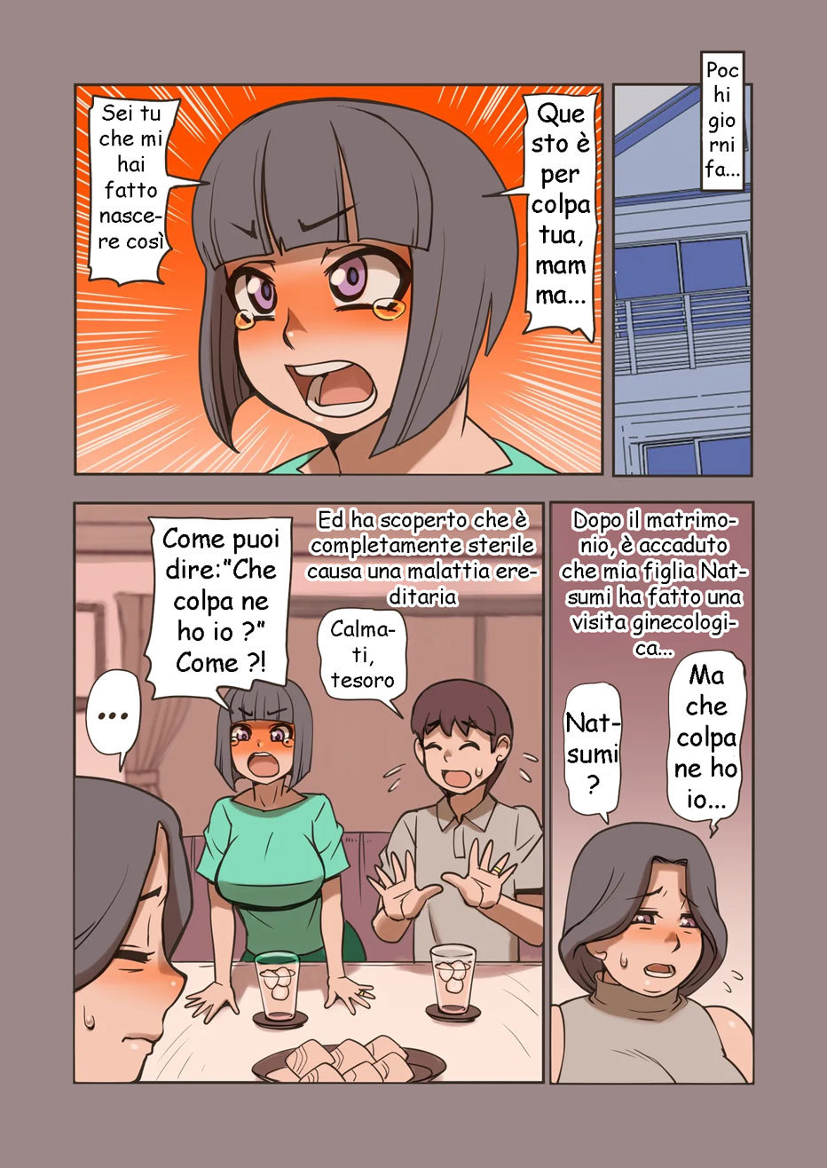 [Penguindou] Houman Bakunyuu Okaa-san Ninshin Shite Moraimasu!! | La Suocera Voluttuosa ha le Tette Enormi [Italian] 图片编号 5