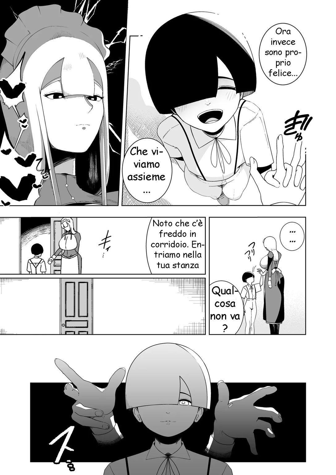 [Ikinuki.] Kyonyuu Muhyoujou Deka Maid ni Muchi na Boku wa Nanika Sareteru. | Cosa mi sta Facendo la Mia Impassibile Domestica dai Seni Prosperosi ? [Italian] 이미지 번호 4