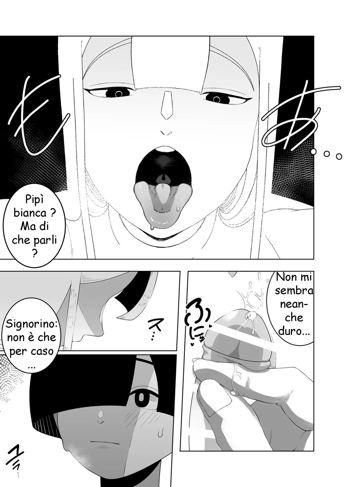 [Ikinuki.] Kyonyuu Muhyoujou Deka Maid ni Muchi na Boku wa Nanika Sareteru. | Cosa mi sta Facendo la Mia Impassibile Domestica dai Seni Prosperosi ? [Italian] 이미지 번호 14