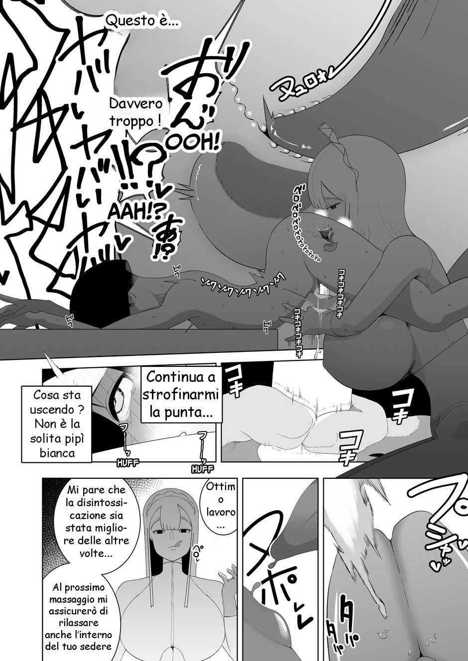 [Ikinuki.] Kyonyuu Muhyoujou Deka Maid ni Muchi na Boku wa Nanika Sareteru. | Cosa mi sta Facendo la Mia Impassibile Domestica dai Seni Prosperosi ? [Italian] 이미지 번호 31