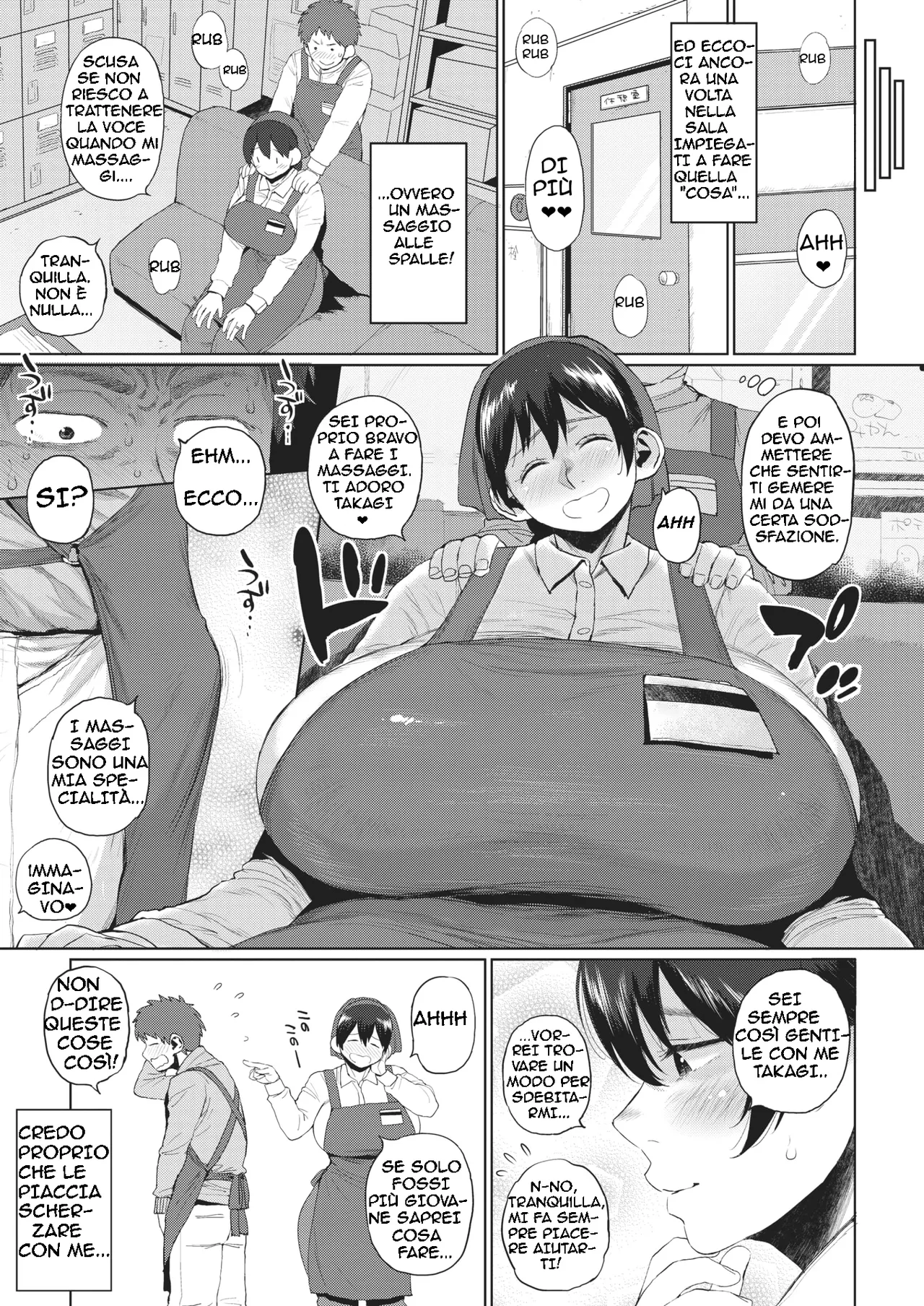 [Muronaga Chaashuu] Onegai Shite mo Ii? | Amore in Corsia (COMIC Shitsurakuten 2021-01) [Italian] [Digital] image number 3