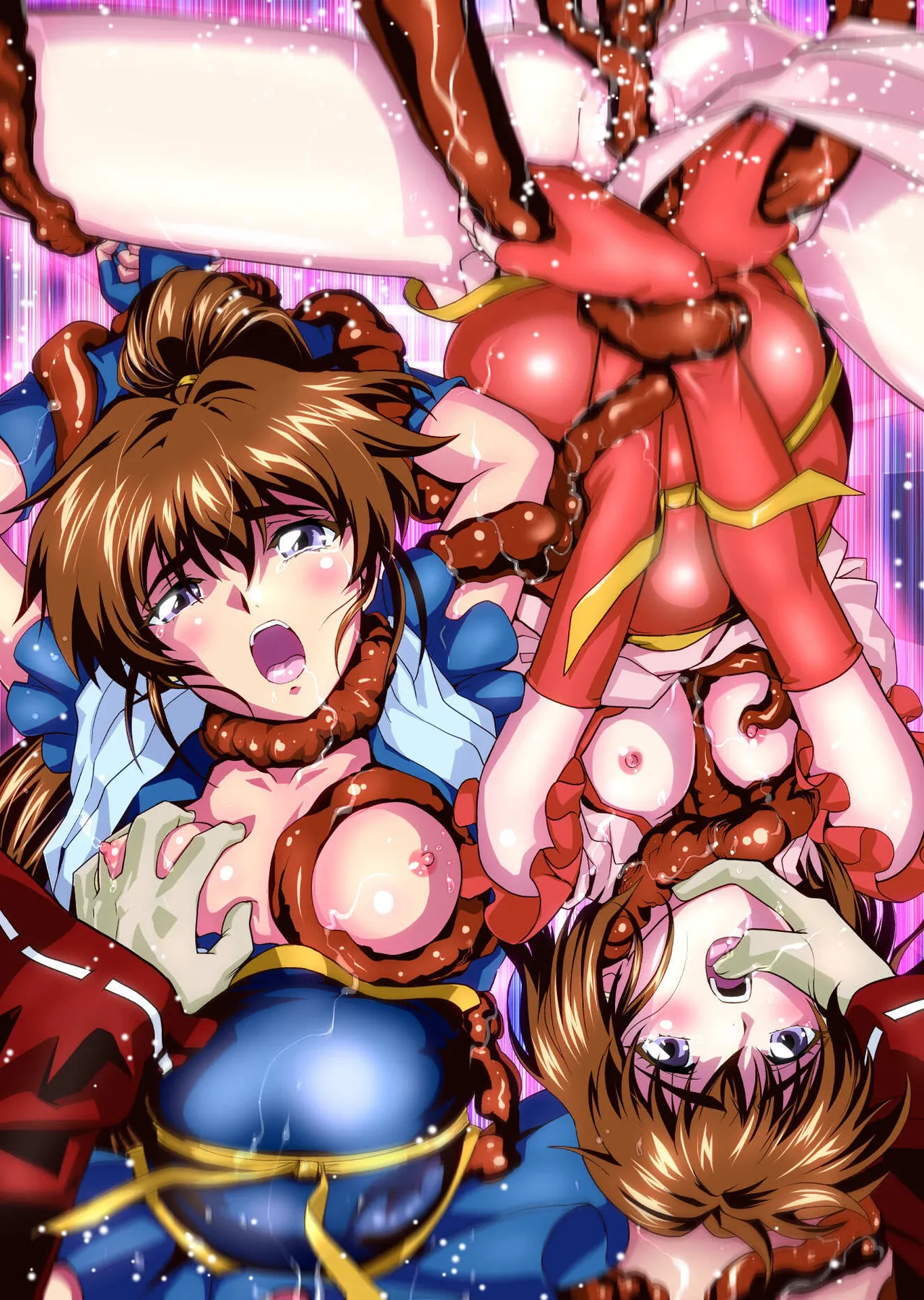 [Senbon Torii] Akogare no Futago Miko o Haramaseyou! 4 Kindan no Shussan Hen (Injuu Seisen Twin Angels) numero di immagine  35