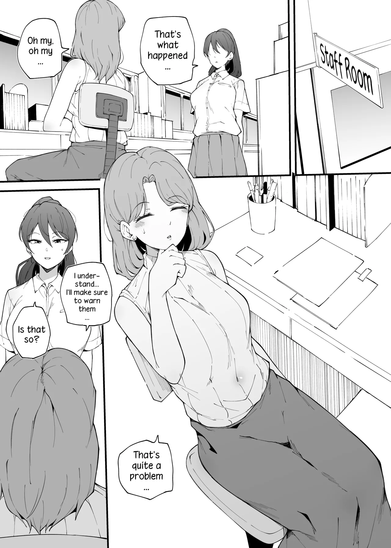 [Makin] Namaiki na kouhai | Impertinent Junior [English] [Ongoing] image number 4