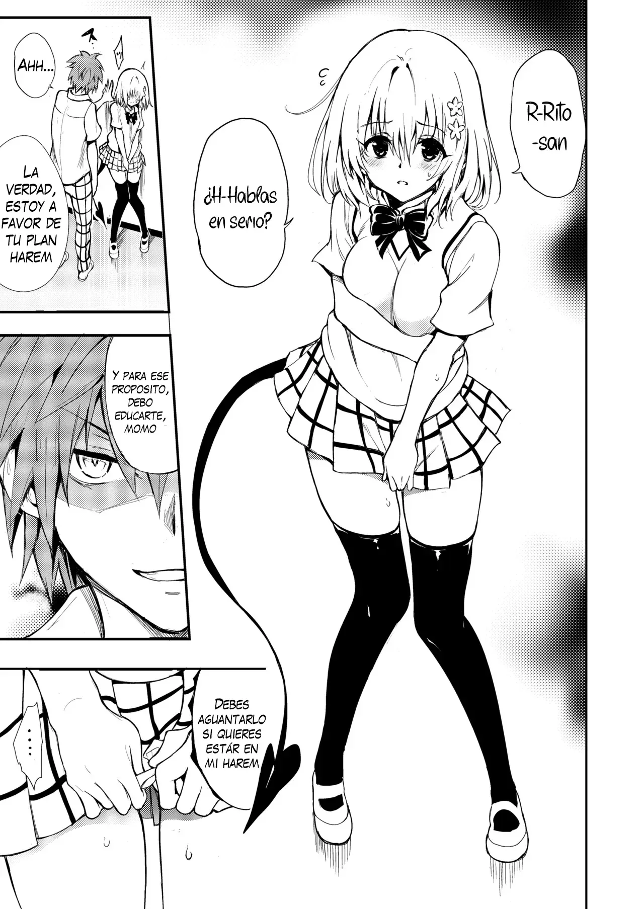 [Kyockchokyock (Kyockcho)] Harem Kyouiku - Educando a mi Harem (To LOVE-Ru Darkness) [Español] [Traducciones necesarias] 이미지 번호 3