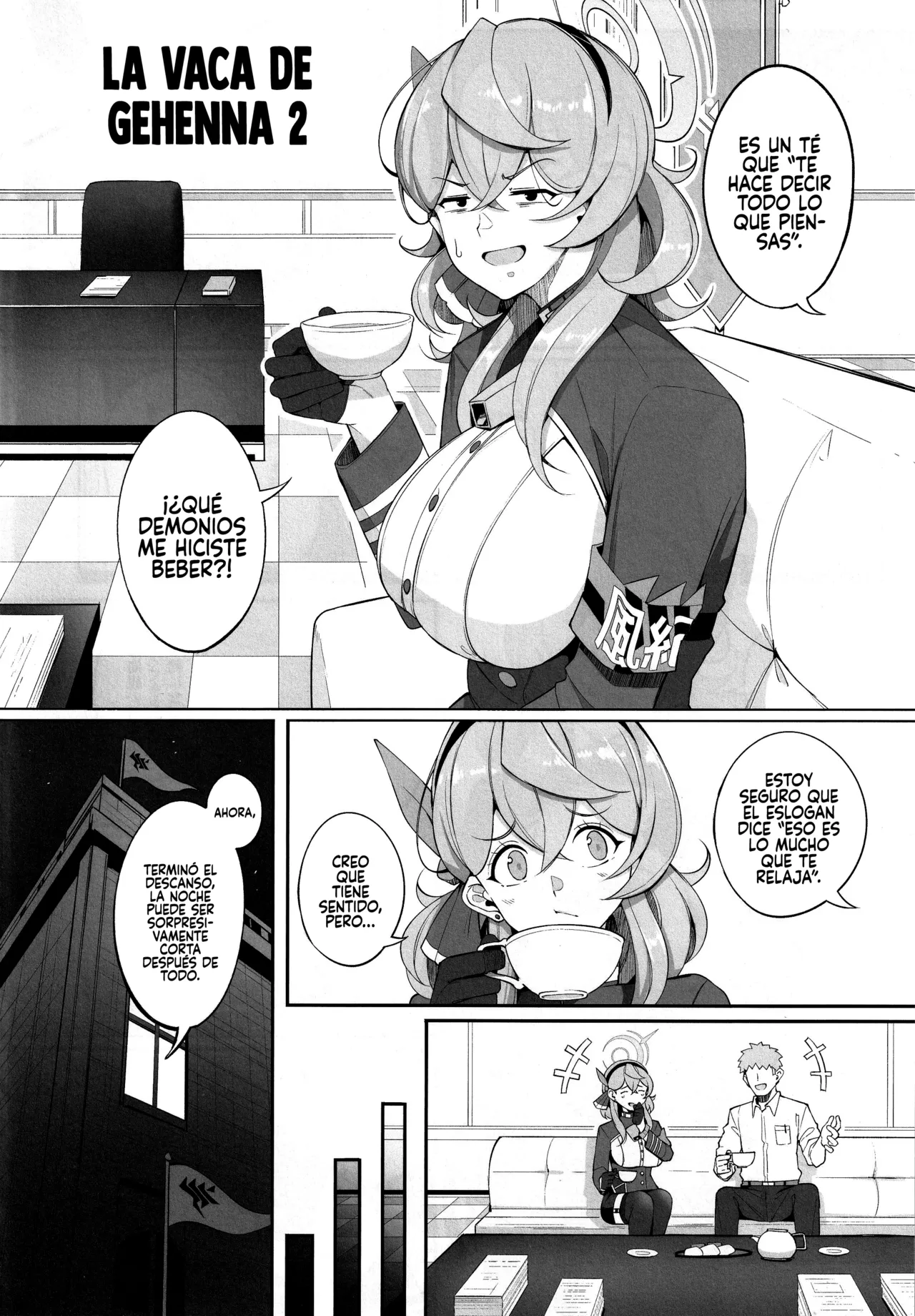 (C105) [Gessyu (Chouzetsu Bishoujo mine)] Gehenna no Meushi 2 (Blue Archive) [Spanish] [Rakuen Translations] Bildnummer 3