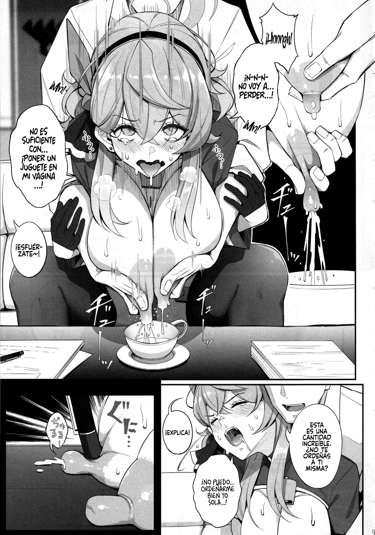 (C105) [Gessyu (Chouzetsu Bishoujo mine)] Gehenna no Meushi 2 (Blue Archive) [Spanish] [Rakuen Translations] Bildnummer 10