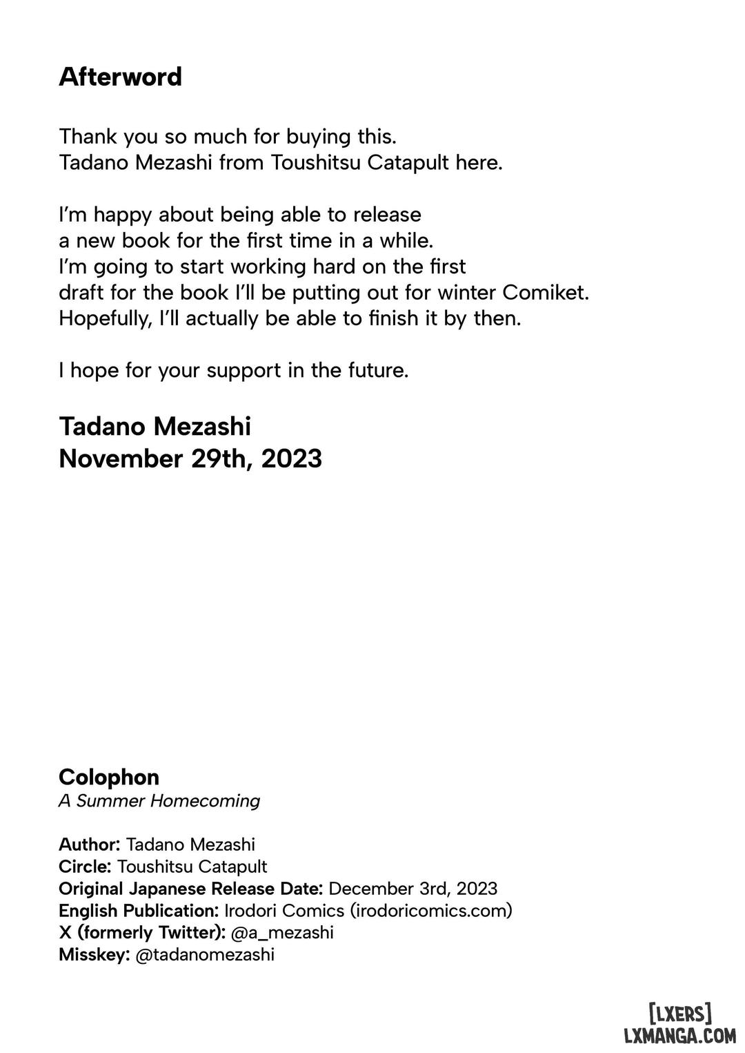 [Toushitu Catapult (Tadano Mezashi)] Natsu Inaka Kaeri no Otetsudai [vietnam] 34eme image