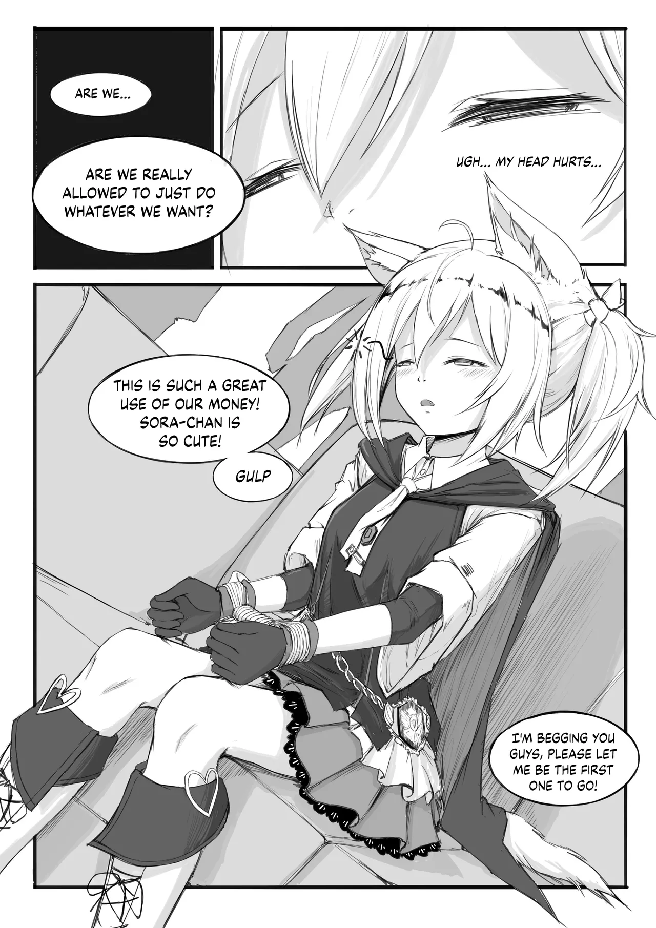 [saluky] Sora's Fan Meeting (Arknights) [English] [DKKMD Translations] 图片编号 2