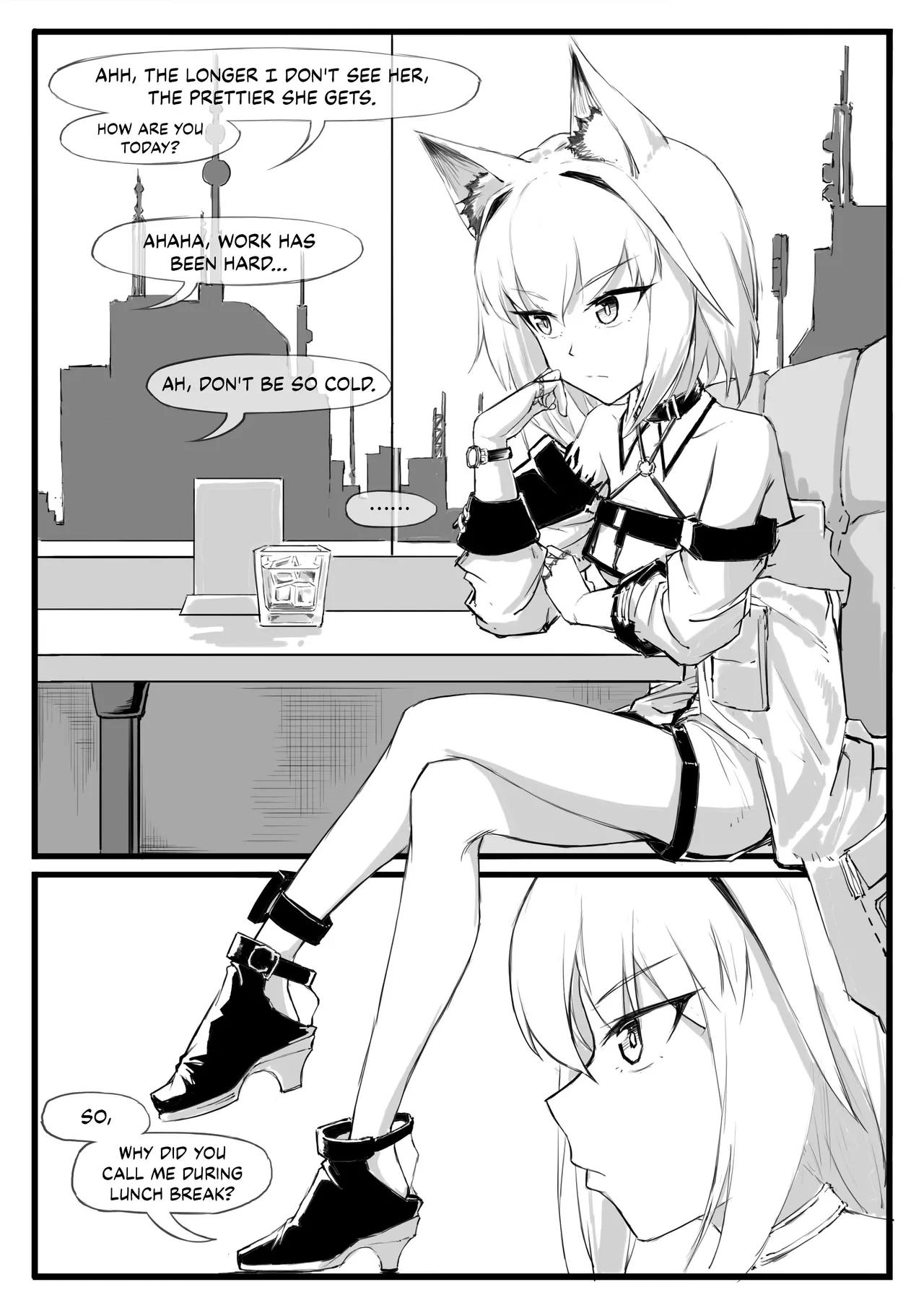 [saluky] The Time Kal’Tsit Got Hypnotized (Arknights) [English] [DKKMD Translations] 画像番号 2