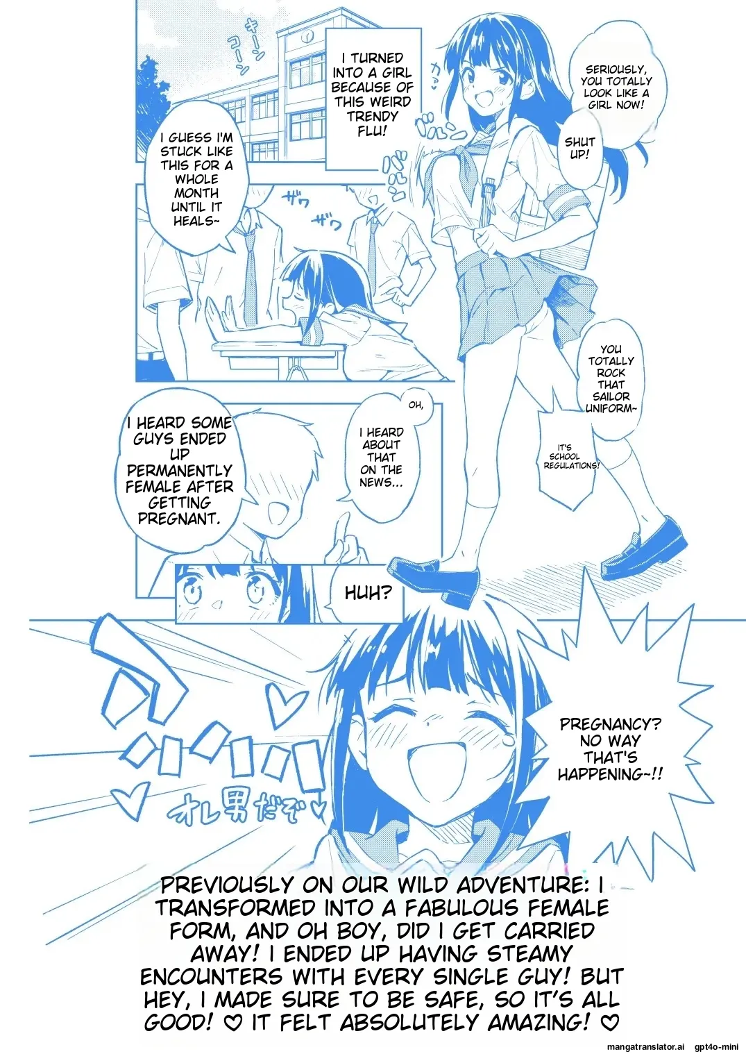 [Mirakoku (Yasumi Mirakichi)] 1-kagetsu Ninshin Shinakereba Otoko ni Modoreru Hanashi (2) [EditedMTL] изображение № 3