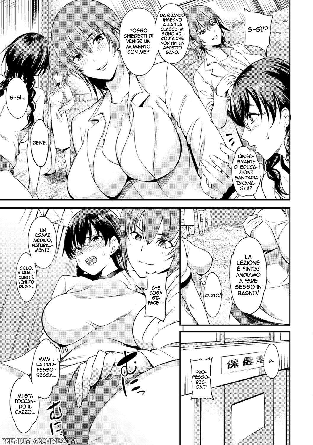 [Hanpera] Hoken'i Jissen Kyouiku | Le Lezioni Pratiche di Educazione Sanitaria della Dottoressa [Italian] image number 3