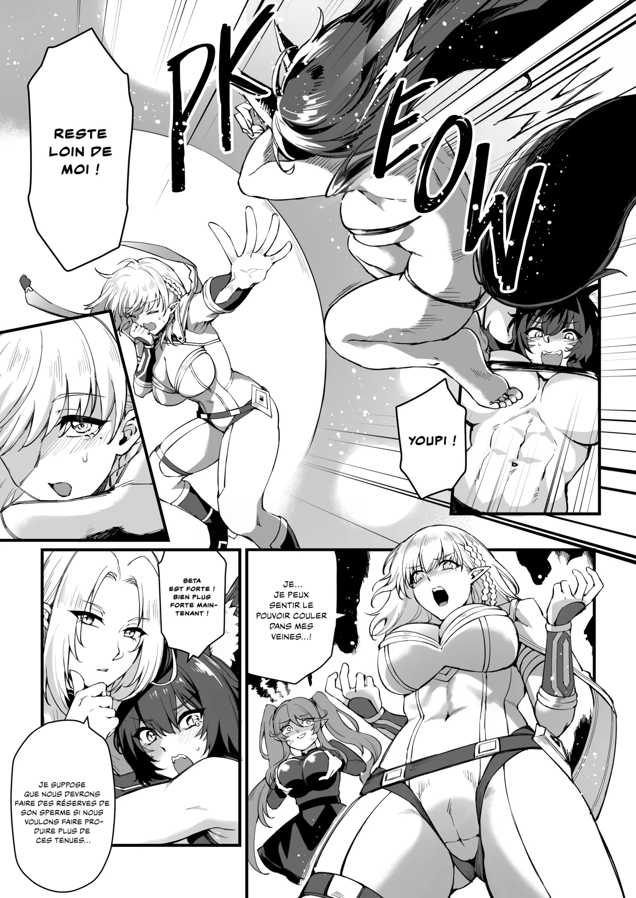 [Miburi (MIBRY)] I NEED MORE POWER! 2 (Kage no Jitsuryokusha ni Naritakute!) [French] [Decensored] [Les Poroïniens] [Digital] image number 4