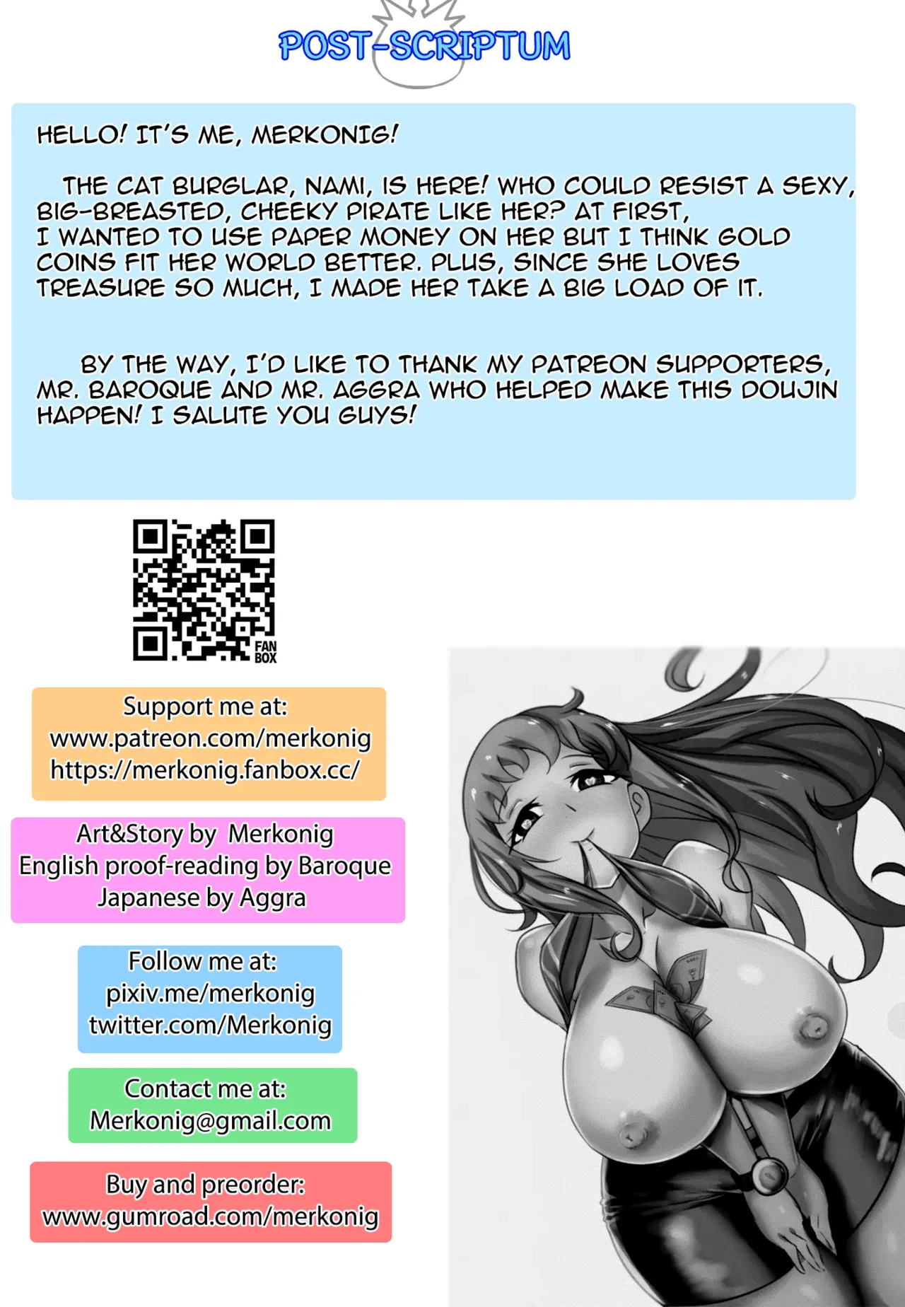 [Merkonig] Wenching 3 (One Piece) [Spanish] [Breast garden] [Decensored] изображение № 16