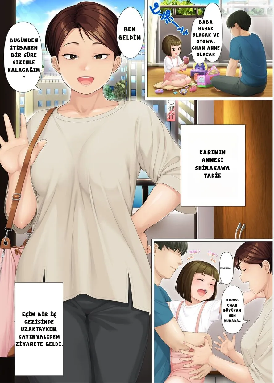 [Heiantei (Frame, Jagaimo)] Youka-go Tsuma no Haha o Daku | kayınvalidem ile sekiz gün [Turkish] [RAVARAL] [Digital] 图片编号 2