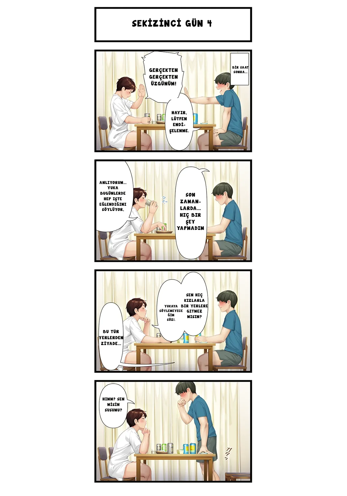 [Heiantei (Frame, Jagaimo)] Youka-go Tsuma no Haha o Daku | kayınvalidem ile sekiz gün [Turkish] [RAVARAL] [Digital] 图片编号 8