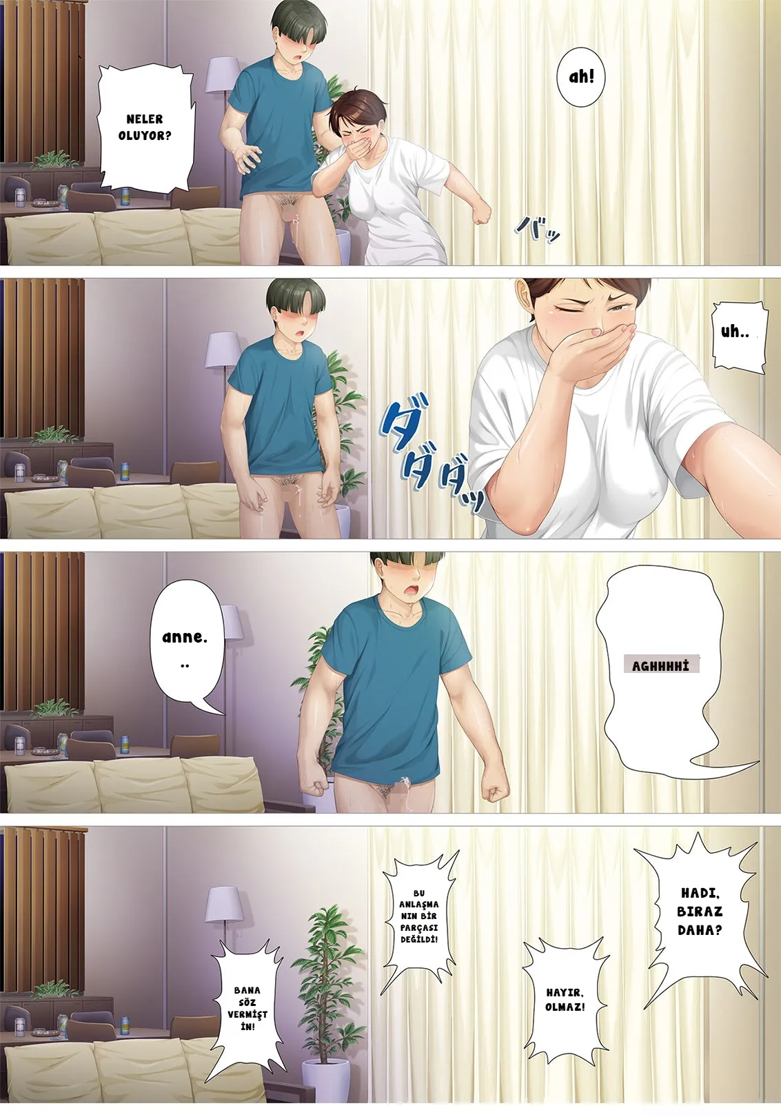 [Heiantei (Frame, Jagaimo)] Youka-go Tsuma no Haha o Daku | kayınvalidem ile sekiz gün [Turkish] [RAVARAL] [Digital] 图片编号 17