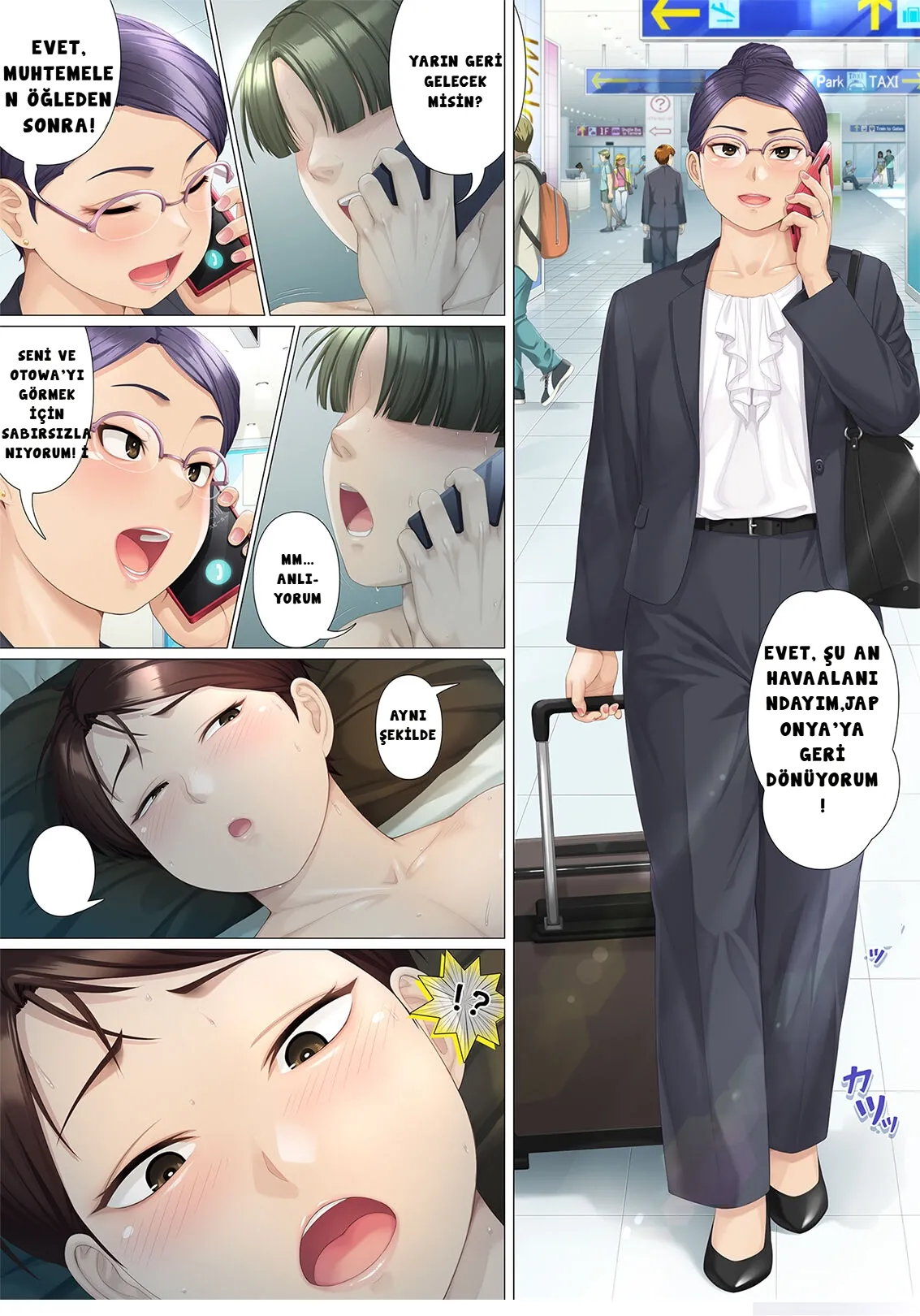 [Heiantei (Frame, Jagaimo)] Youka-go Tsuma no Haha o Daku | kayınvalidem ile sekiz gün [Turkish] [RAVARAL] [Digital] 图片编号 30