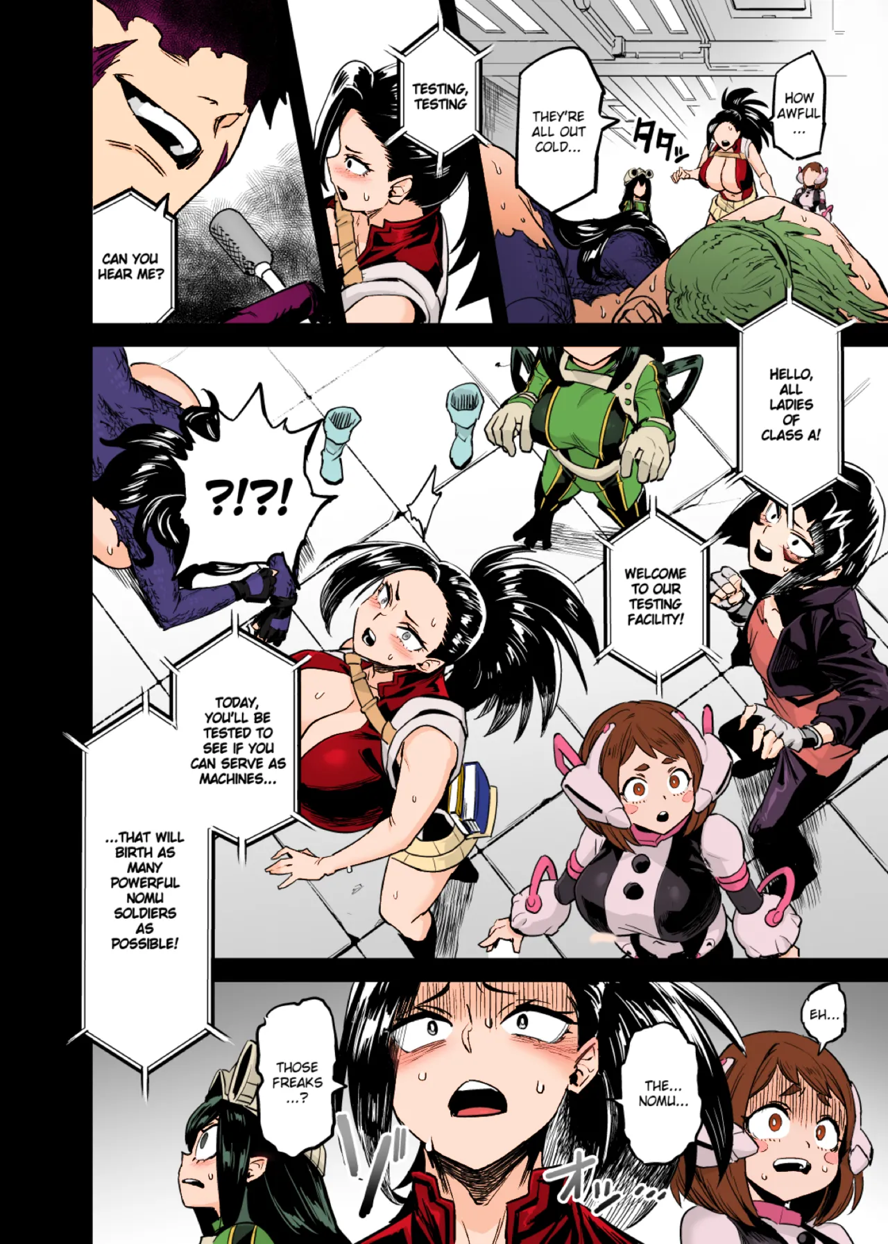 [OVing (Obui)] Watashi wa Villain Creati | I'm Villain Creati (Boku no Hero Academia) [English] [Colorized] изображение № 8