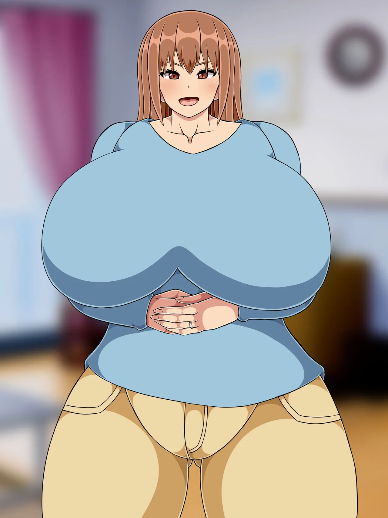 娘の彼氏とえっちして妊娠しちゃうママ【无文字】 图片编号 2