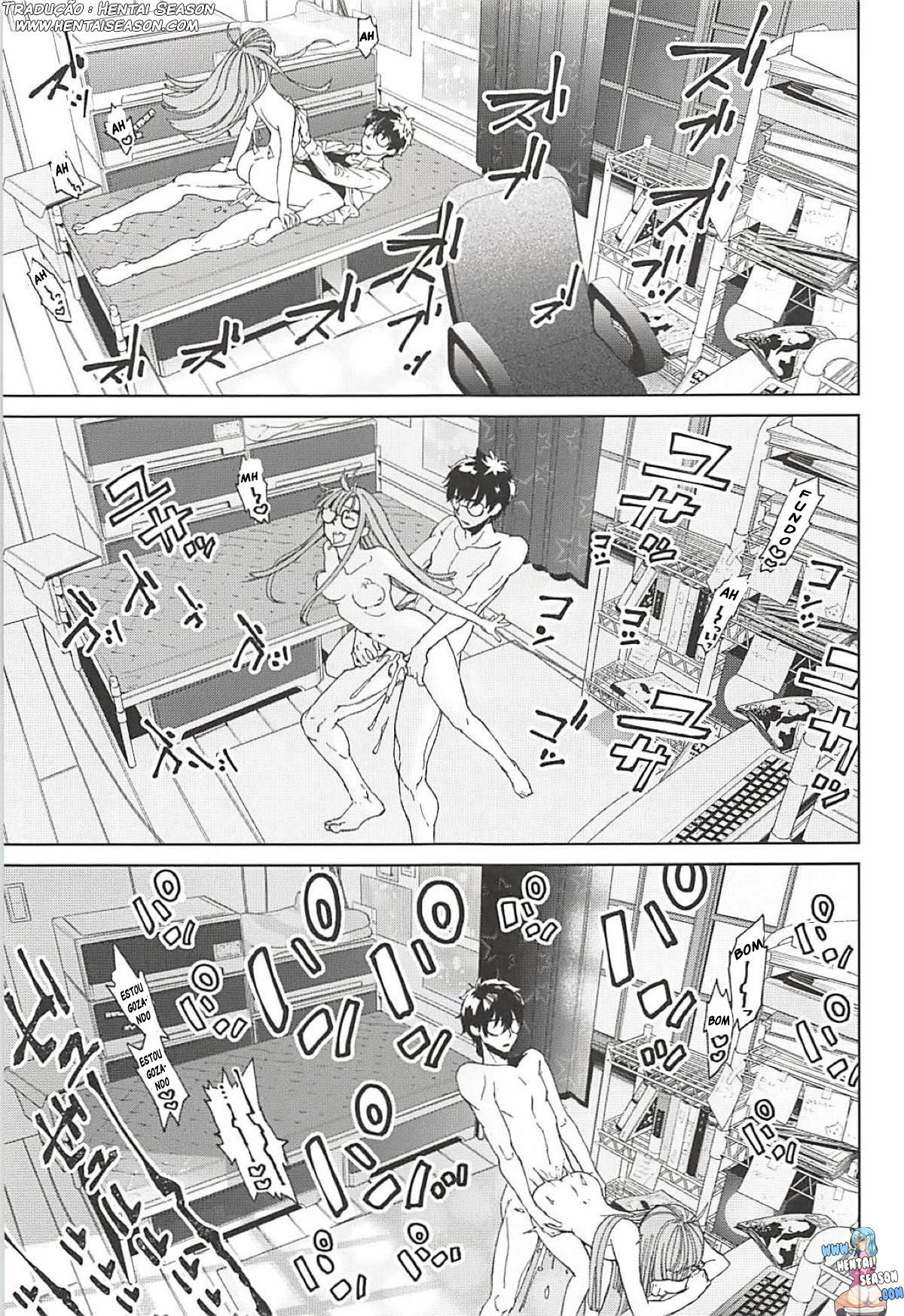 (C94) [Kindergarten (Hobo3)] Futaba to Kareshi no Ecchi na Ichinichi (Persona 5) [Portuguese-BR] [Hentai Season] 画像番号 10