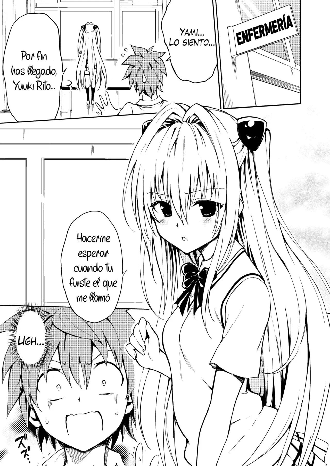 [Kyockchokyock (Kyockcho)] Ecchii no wa Kirai desu ka？| ¿No te Gustan las Cosas Pervertidas？ (To LOVE-Ru Darkness) [Español] [Traducciones necesarias] 图片编号 3