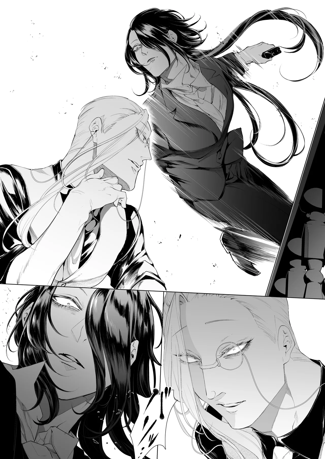 [GUY meets LADY (hashi ki azami) ] terentekuda to kiba muku onna | 机关算尽与獠牙毕露之女 [Chinese] [莉赛特汉化组] изображение № 18