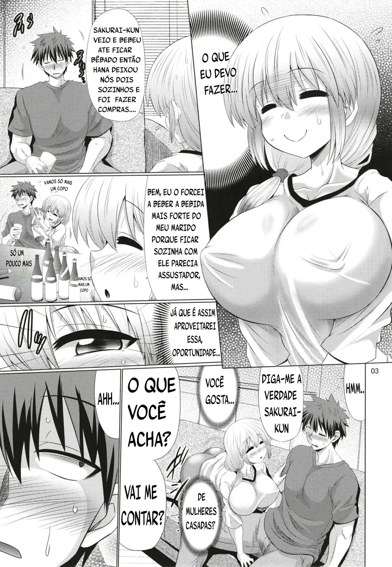 [Macchadokoro (Warashibe)] Uzaki-chan Doujinshi Compilation (Uzaki-chan wa Asobitai!) [Portuguese-BR] image number 70