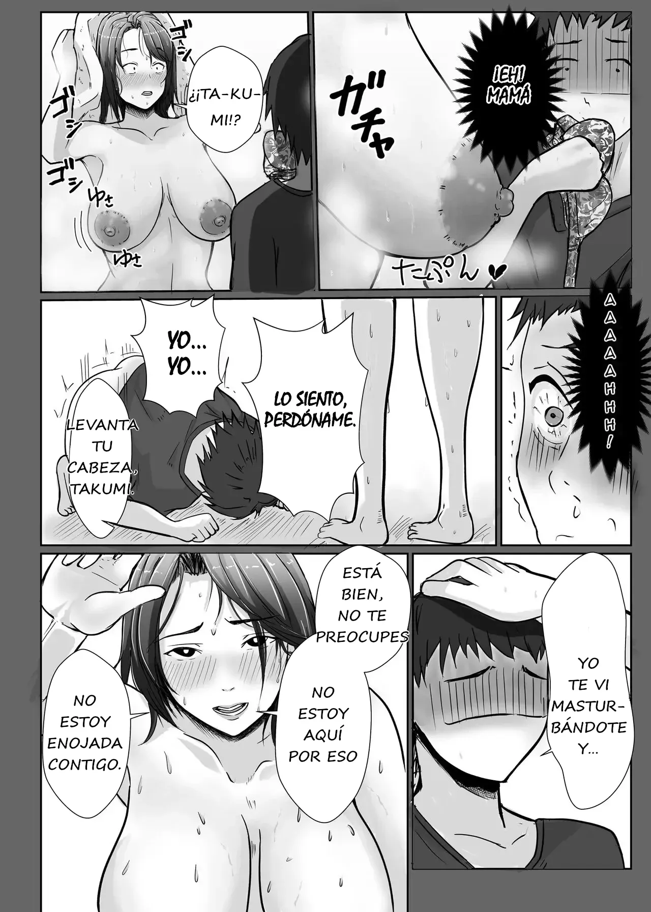 [Ero no Teishokuya] Kaa-san ga Nuite Ageyou ka？❤ |¿Te lo sac❤, mamá？ [Spanish] [unicavez] изображение № 12