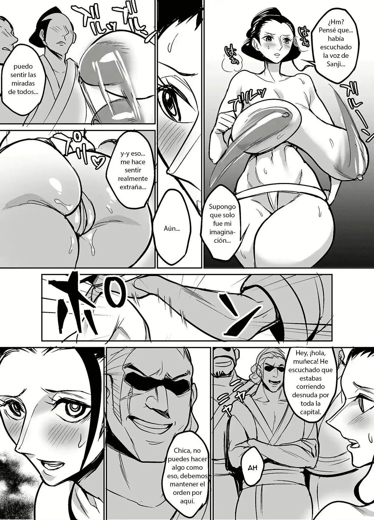 [Hamiltan] Wano Kuni ni Sumou-tori to Shite Sennyu Shite Shimatta Koukogaku-sha | La Arqueóloga que se Infiltró en el País de Wano como Luchadora de Sumo (One Piece) [Spanish] [El Palacio de la Lujuria] 19eme image