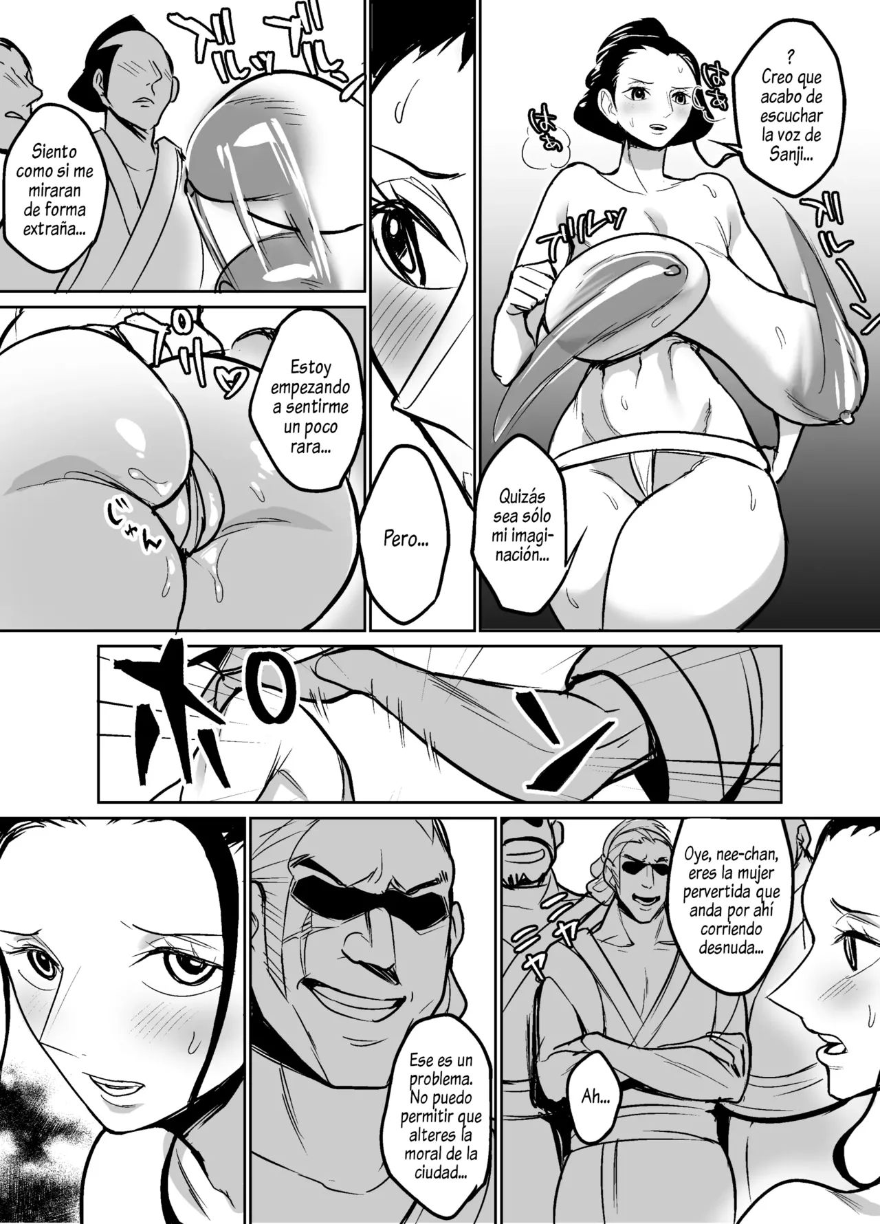 [Hamiltan] Wano Kuni ni Sumou-tori to Shite Sennyu Shite Shimatta Koukogaku-sha | La Arqueóloga que se Infiltró en el País de Wano como Luchadora de Sumo (One Piece) [Spanish] [Al chile no sé Scan][v2] numero di immagine  27