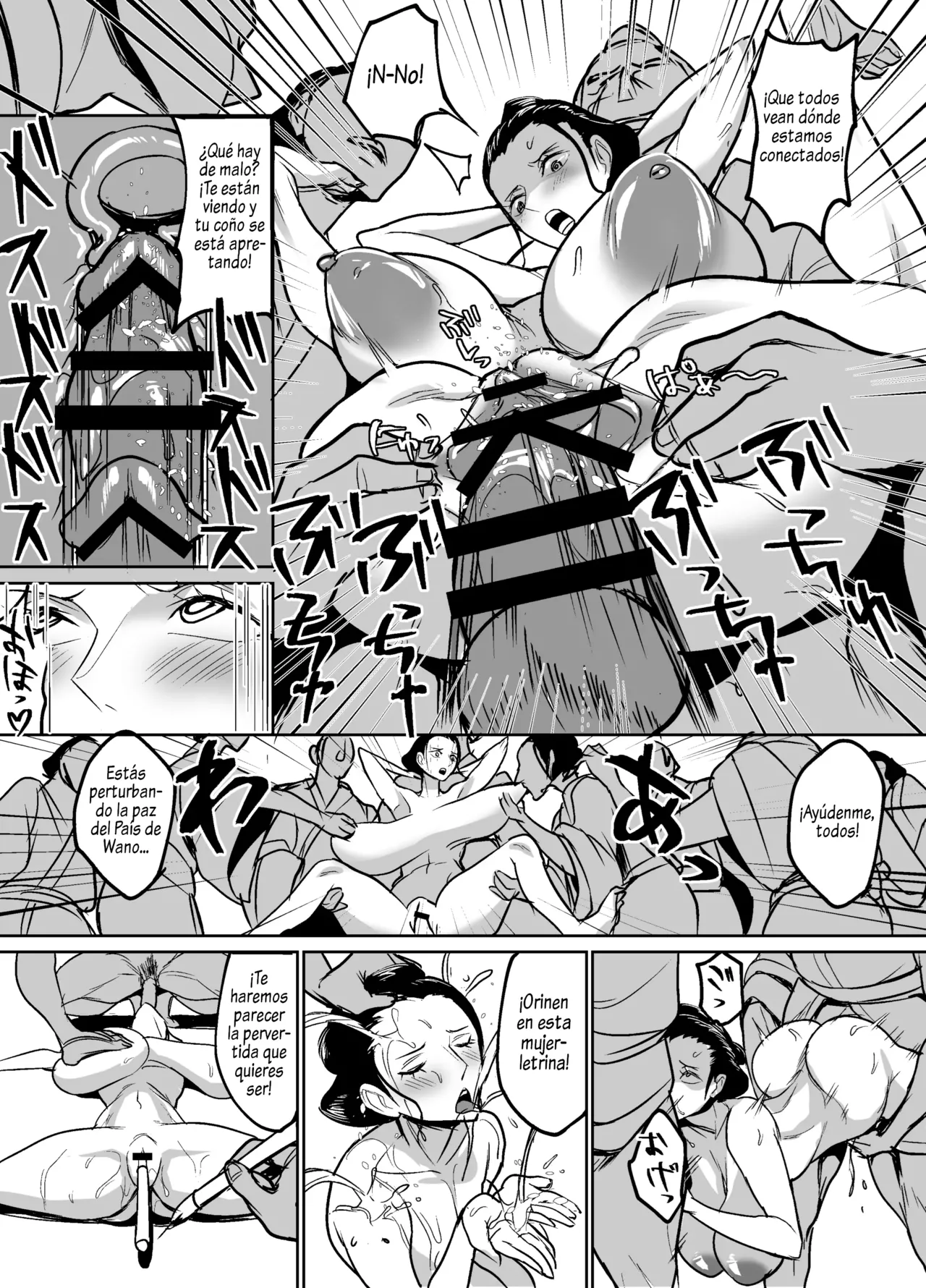 [Hamiltan] Wano Kuni ni Sumou-tori to Shite Sennyu Shite Shimatta Koukogaku-sha | La Arqueóloga que se Infiltró en el País de Wano como Luchadora de Sumo (One Piece) [Spanish] [Al chile no sé Scan][v2] numero di immagine  29