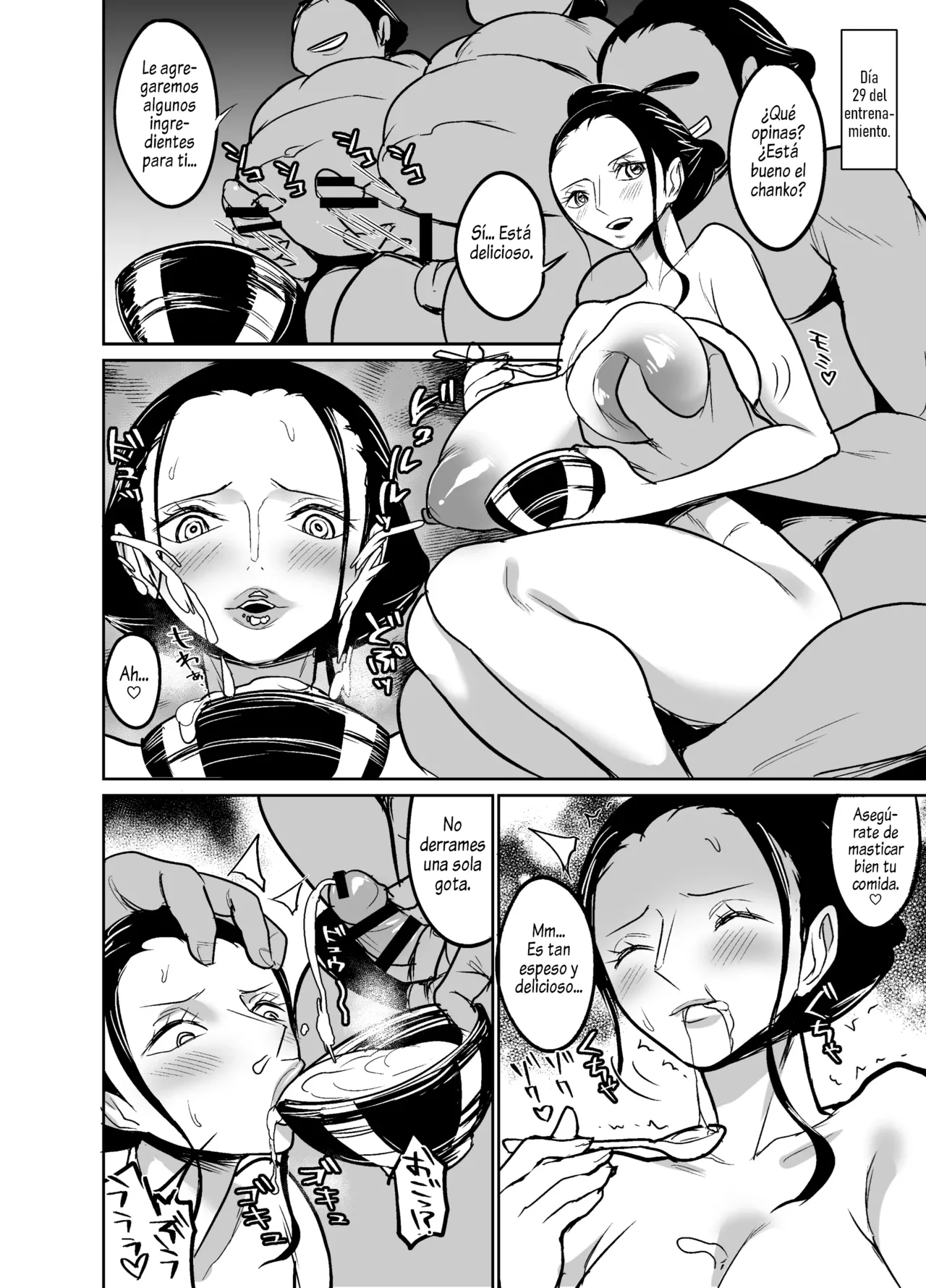 [Hamiltan] Wano Kuni ni Sumou-tori to Shite Sennyu Shite Shimatta Koukogaku-sha | La Arqueóloga que se Infiltró en el País de Wano como Luchadora de Sumo (One Piece) [Spanish] [Al chile no sé Scan][v2] numero di immagine  50