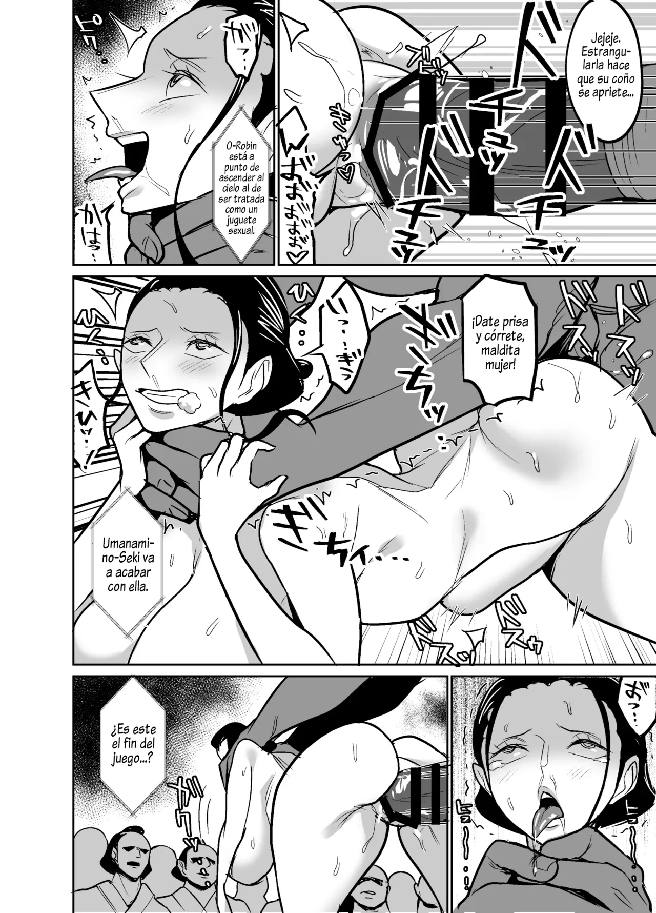 [Hamiltan] Wano Kuni ni Sumou-tori to Shite Sennyu Shite Shimatta Koukogaku-sha | La Arqueóloga que se Infiltró en el País de Wano como Luchadora de Sumo (One Piece) [Spanish] [Al chile no sé Scan][v2] numero di immagine  62