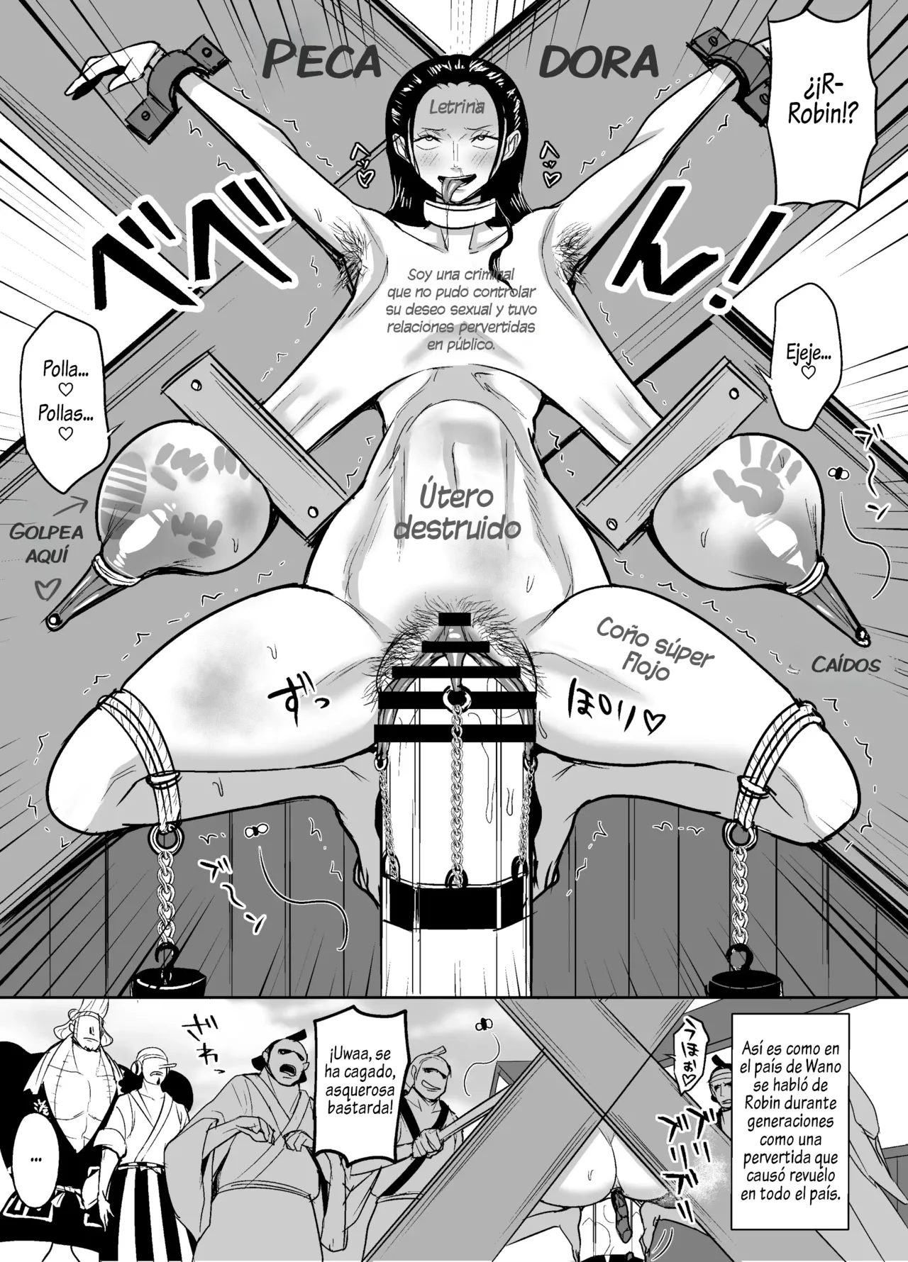 [Hamiltan] Wano Kuni ni Sumou-tori to Shite Sennyu Shite Shimatta Koukogaku-sha | La Arqueóloga que se Infiltró en el País de Wano como Luchadora de Sumo (One Piece) [Spanish] [Al chile no sé Scan][v2] numero di immagine  73