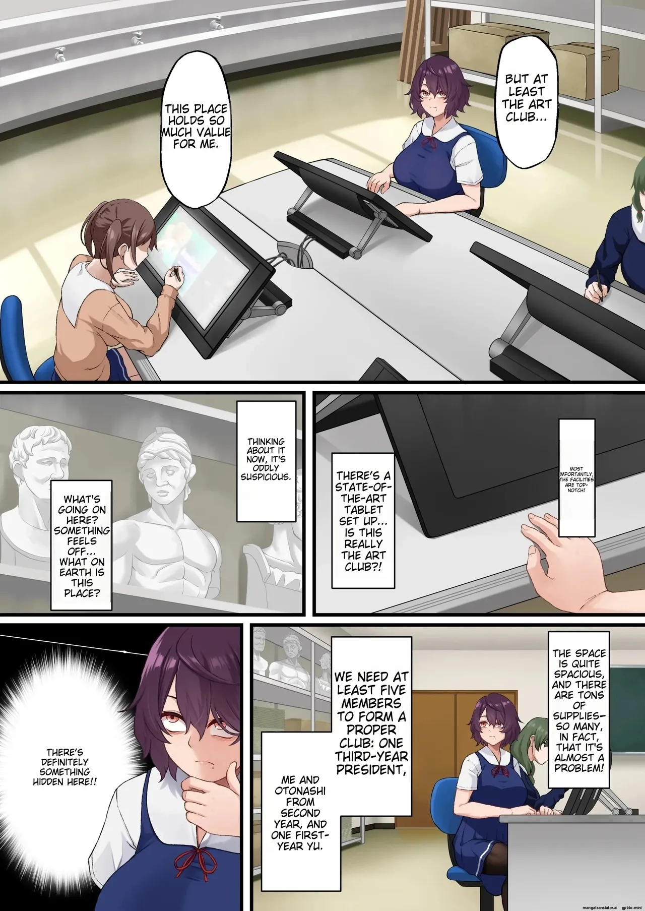 [Asakura Kukuri] - InCha Bijutsubu no Watashi ga Kouchou Sensei no Seidorei ni Natta Hanashi - (MTL) image number 4