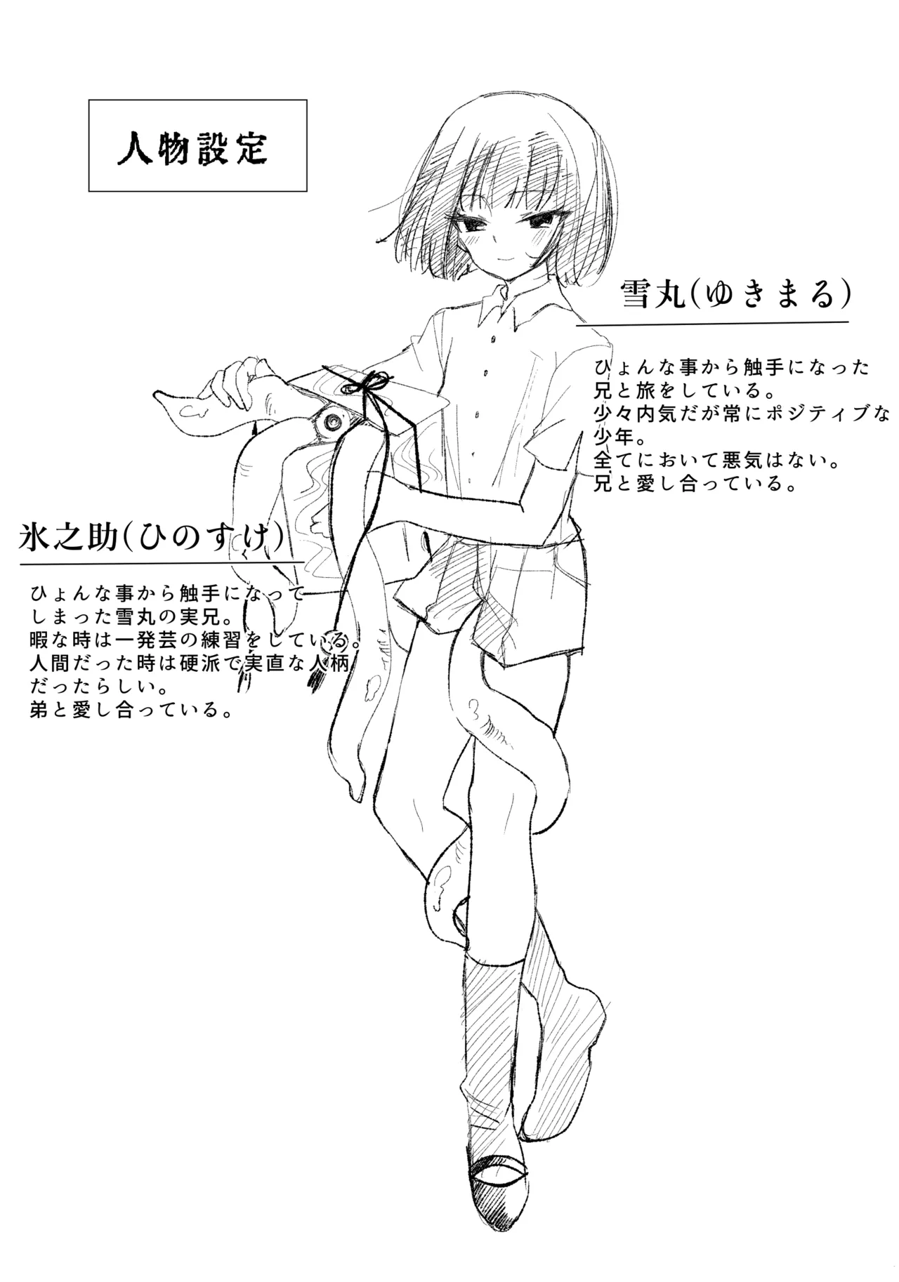 [葦野燕] 冒涜的な兄弟 изображение № 31