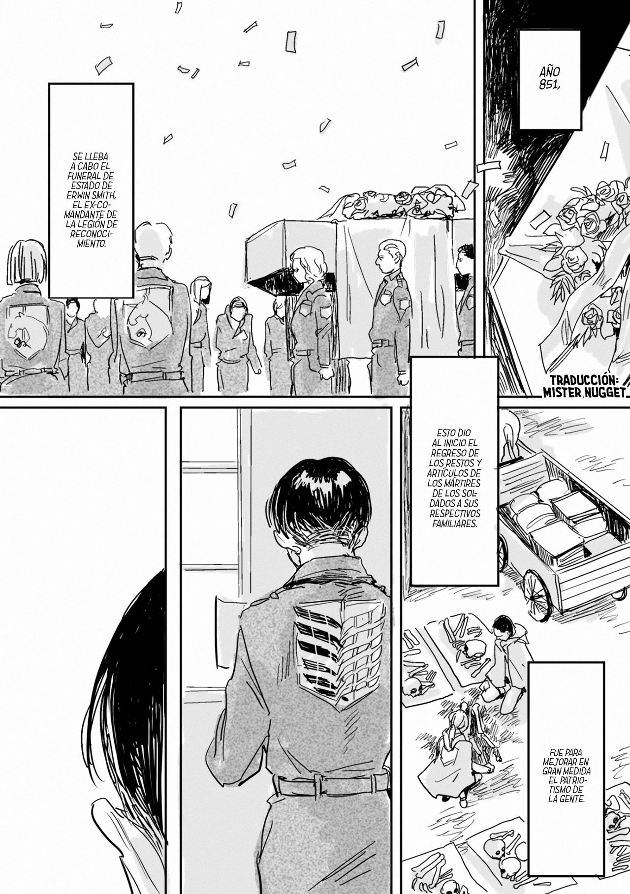 [(sawararawa)] Estrella Diurna Inivisble Doujinshi - (Shingeki no Kyojin) [Spanish] [Mr. Nugget] изображение № 2