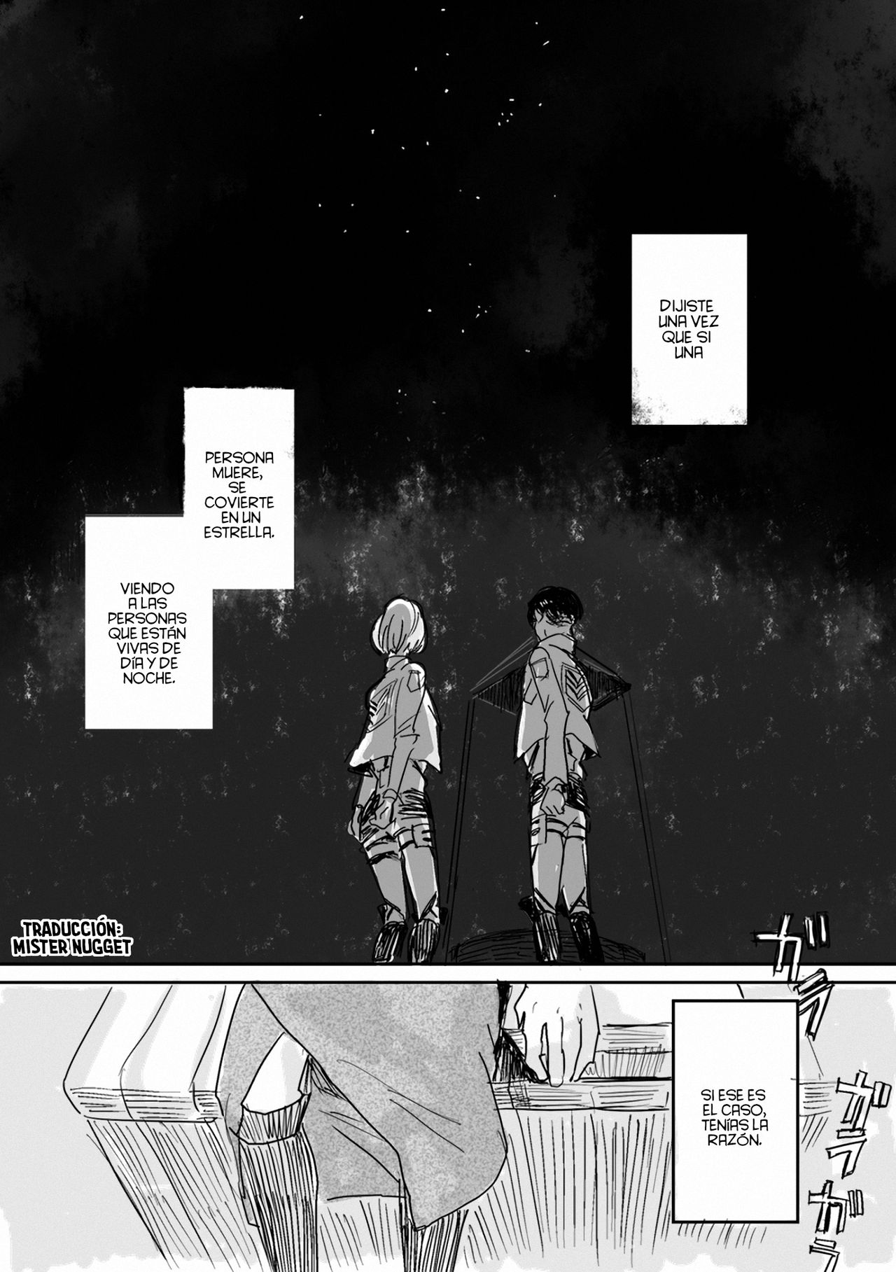 [(sawararawa)] Estrella Diurna Inivisble Doujinshi - (Shingeki no Kyojin) [Spanish] [Mr. Nugget] изображение № 4