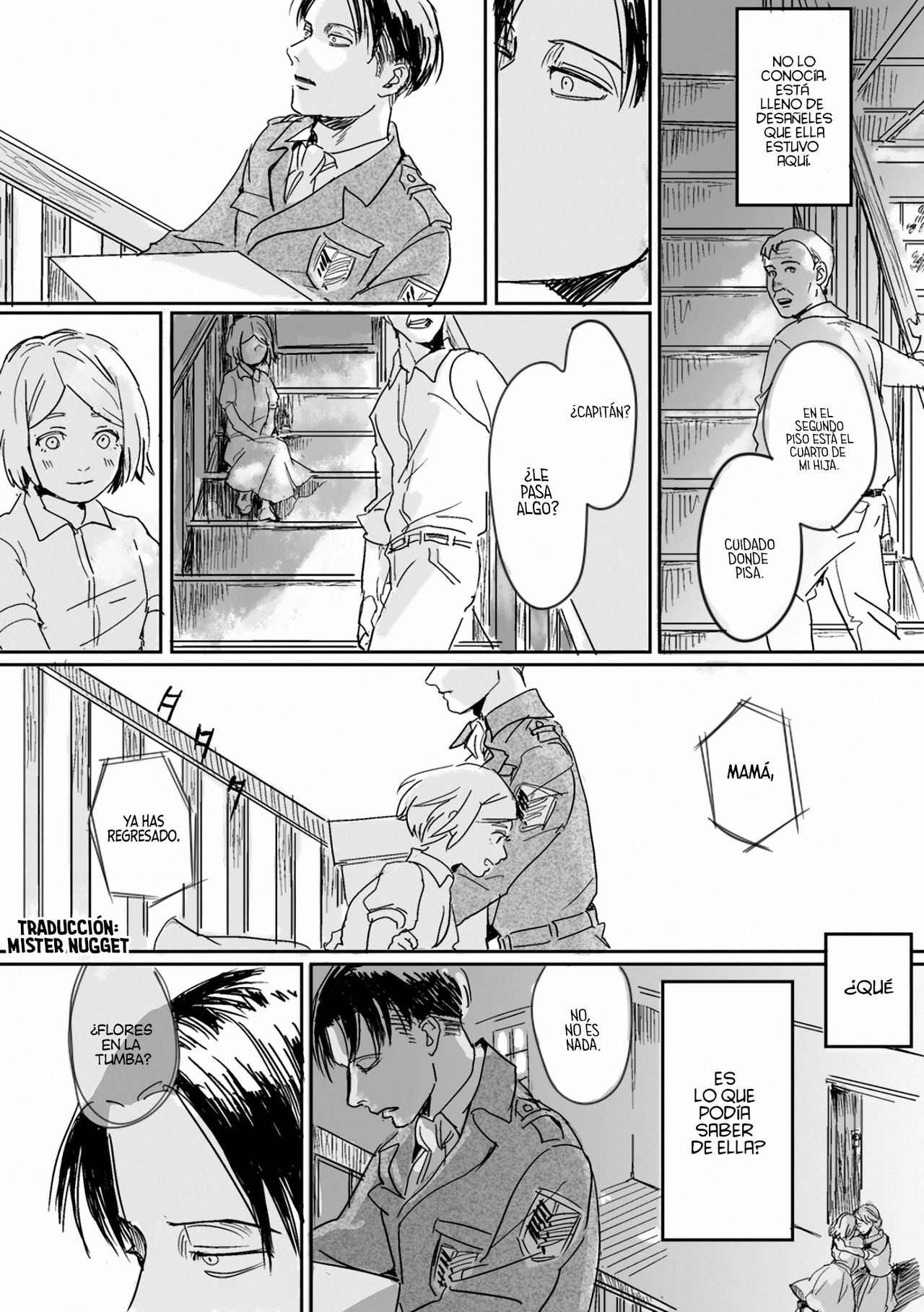 [(sawararawa)] Estrella Diurna Inivisble Doujinshi - (Shingeki no Kyojin) [Spanish] [Mr. Nugget] изображение № 8