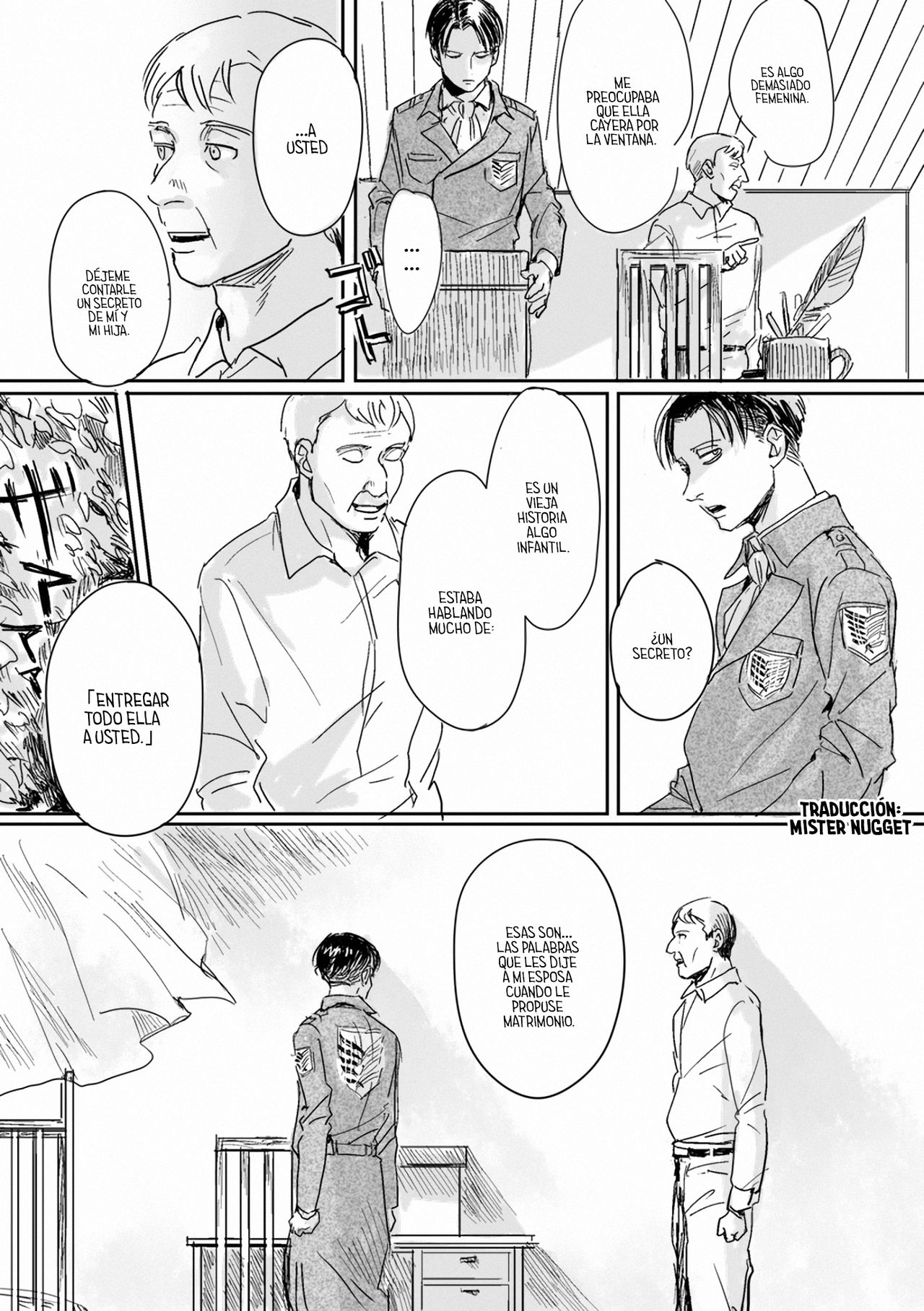 [(sawararawa)] Estrella Diurna Inivisble Doujinshi - (Shingeki no Kyojin) [Spanish] [Mr. Nugget] изображение № 13