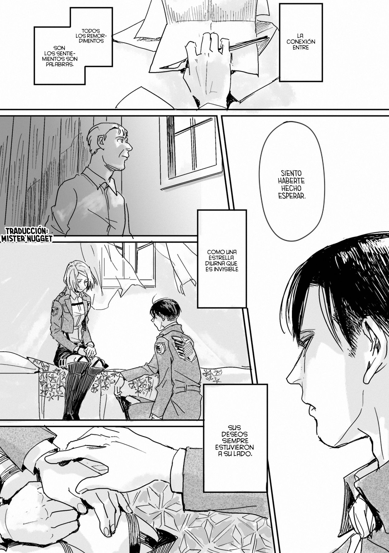 [(sawararawa)] Estrella Diurna Inivisble Doujinshi - (Shingeki no Kyojin) [Spanish] [Mr. Nugget] изображение № 16