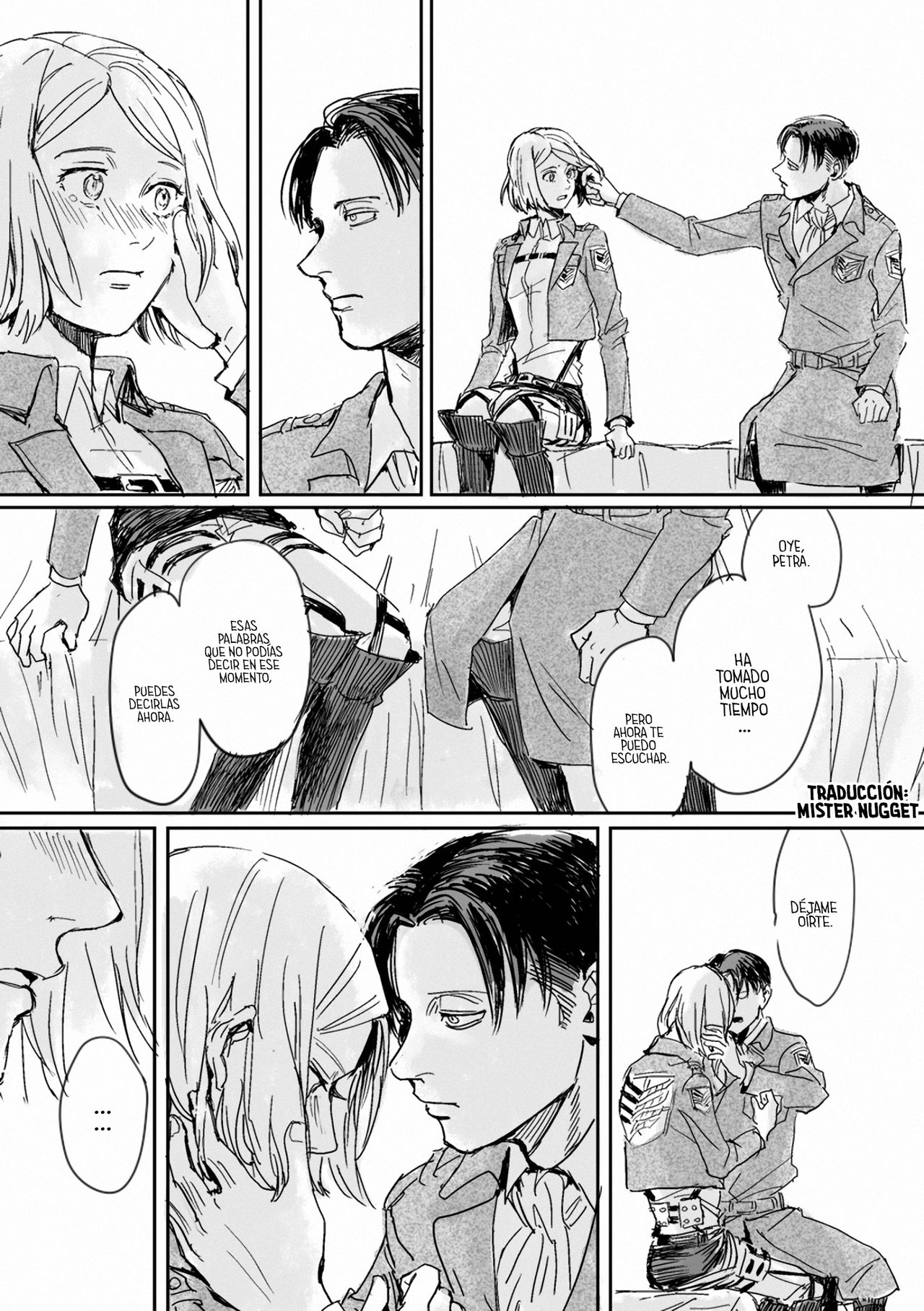 [(sawararawa)] Estrella Diurna Inivisble Doujinshi - (Shingeki no Kyojin) [Spanish] [Mr. Nugget] изображение № 20
