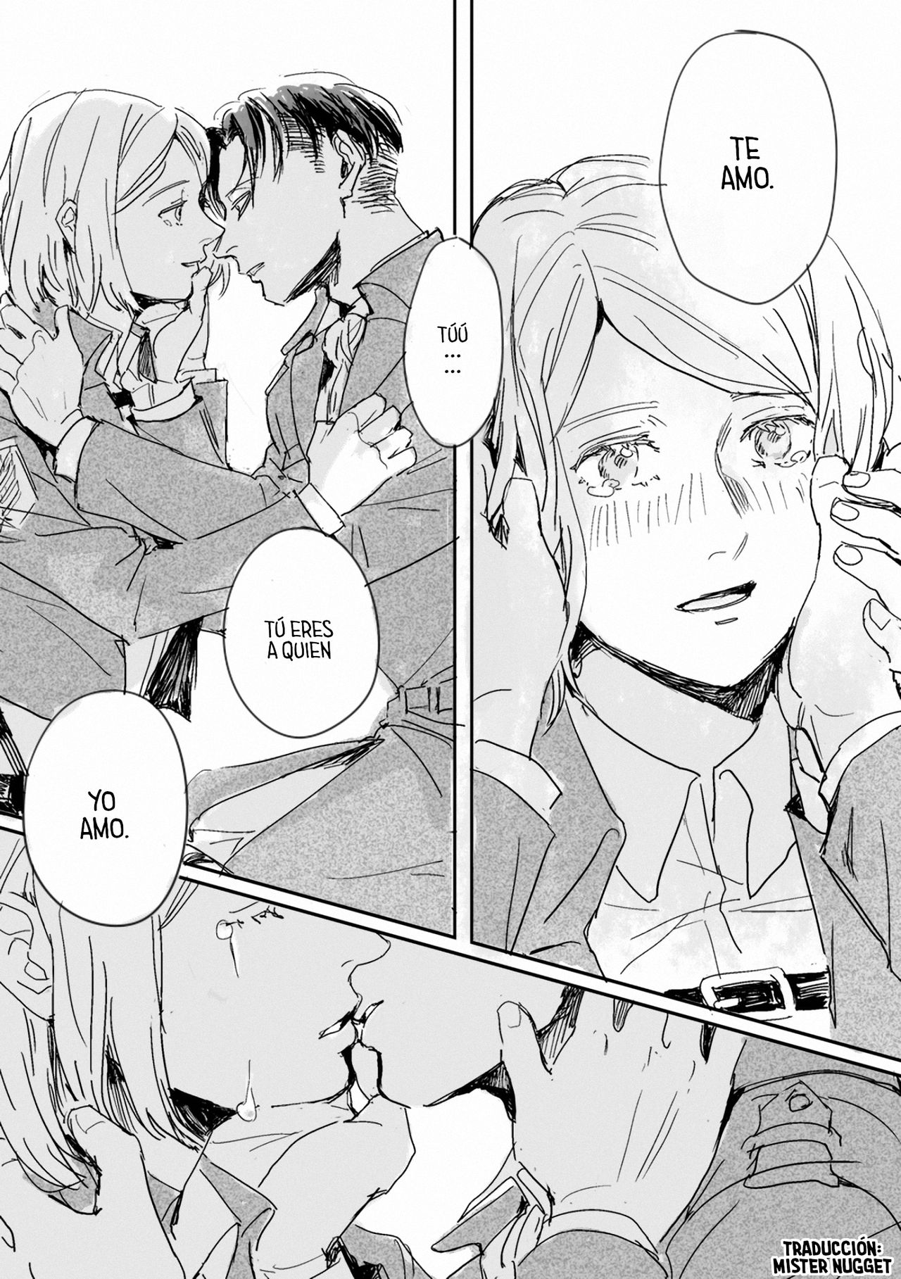 [(sawararawa)] Estrella Diurna Inivisble Doujinshi - (Shingeki no Kyojin) [Spanish] [Mr. Nugget] изображение № 21