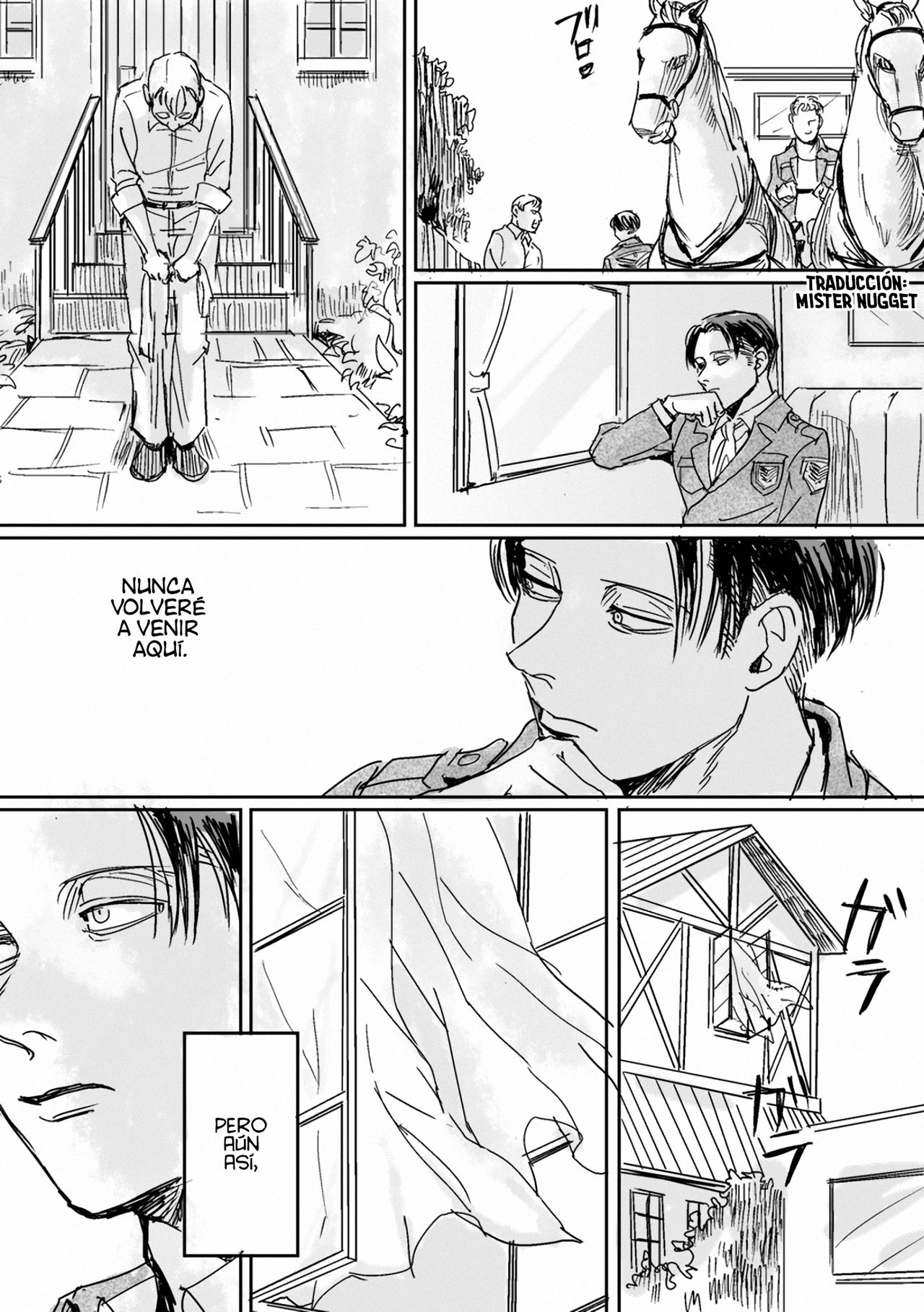 [(sawararawa)] Estrella Diurna Inivisble Doujinshi - (Shingeki no Kyojin) [Spanish] [Mr. Nugget] изображение № 24