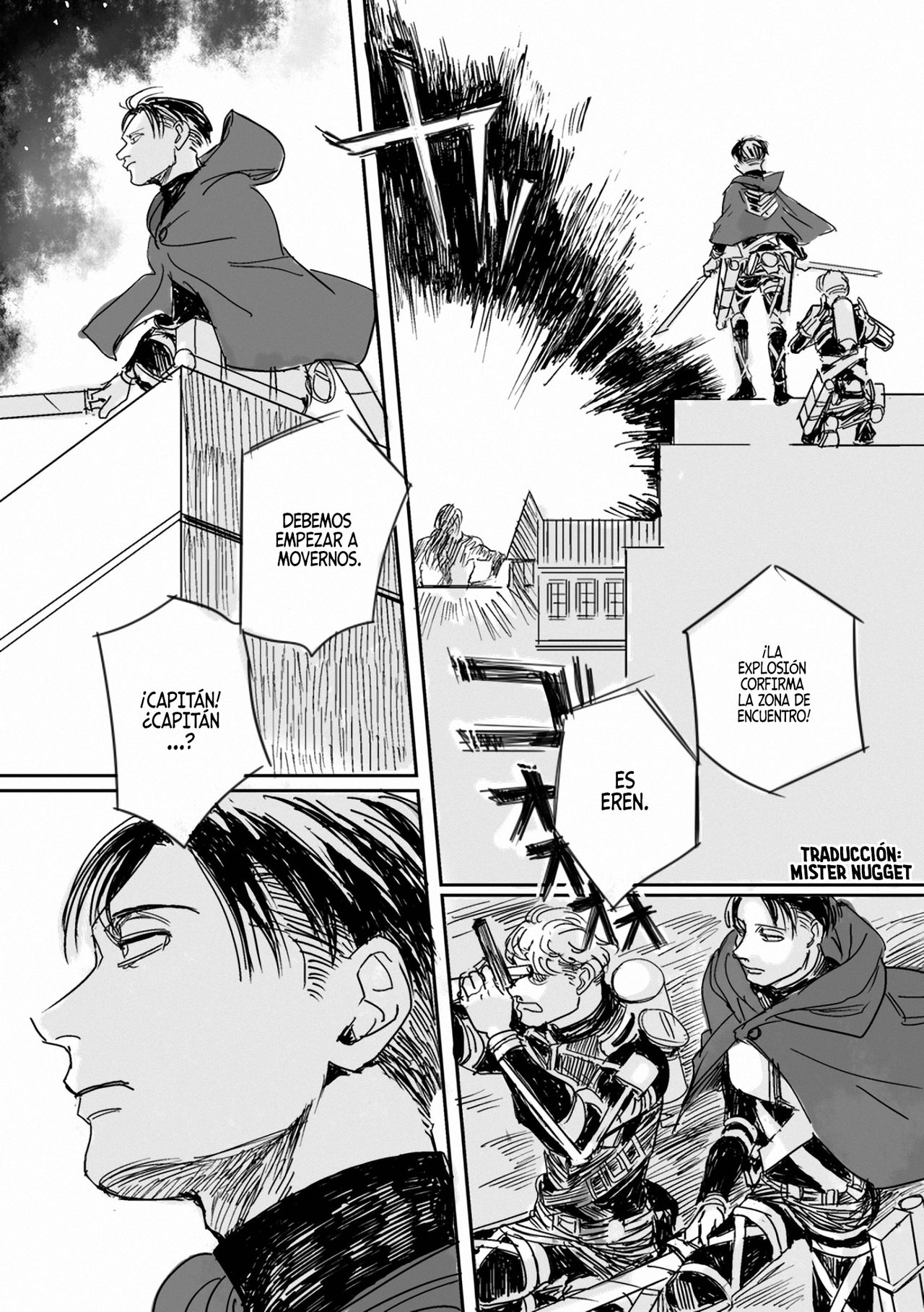 [(sawararawa)] Estrella Diurna Inivisble Doujinshi - (Shingeki no Kyojin) [Spanish] [Mr. Nugget] изображение № 25