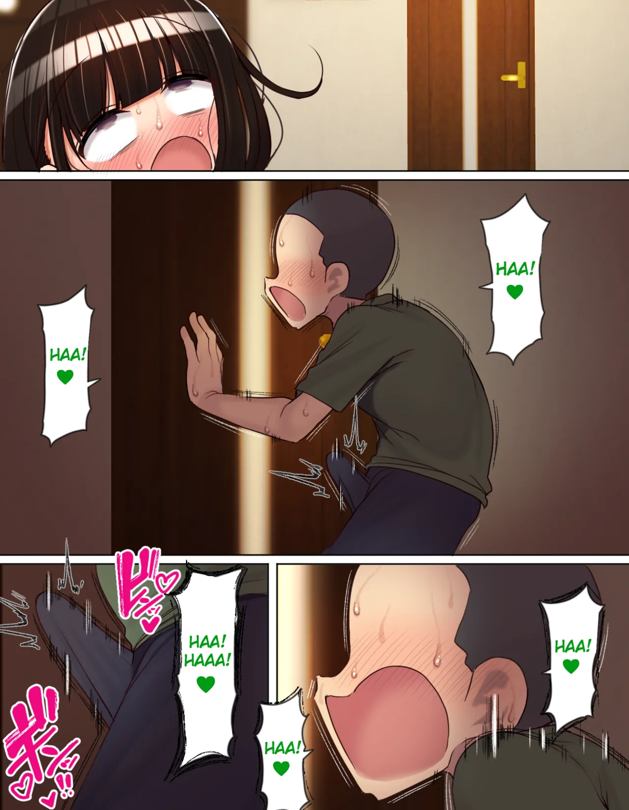 [Hamusuta-nonikomi (Motsuaki)] Tomodachi no imouto wa onani ni hamatteru [English] [Raknnkarscans] image number 41