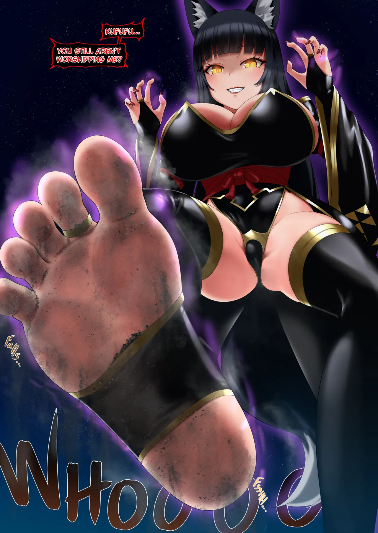 [rakiA] Lazy & Carefree Giant Fox Menou-Chan [English] 画像番号 10