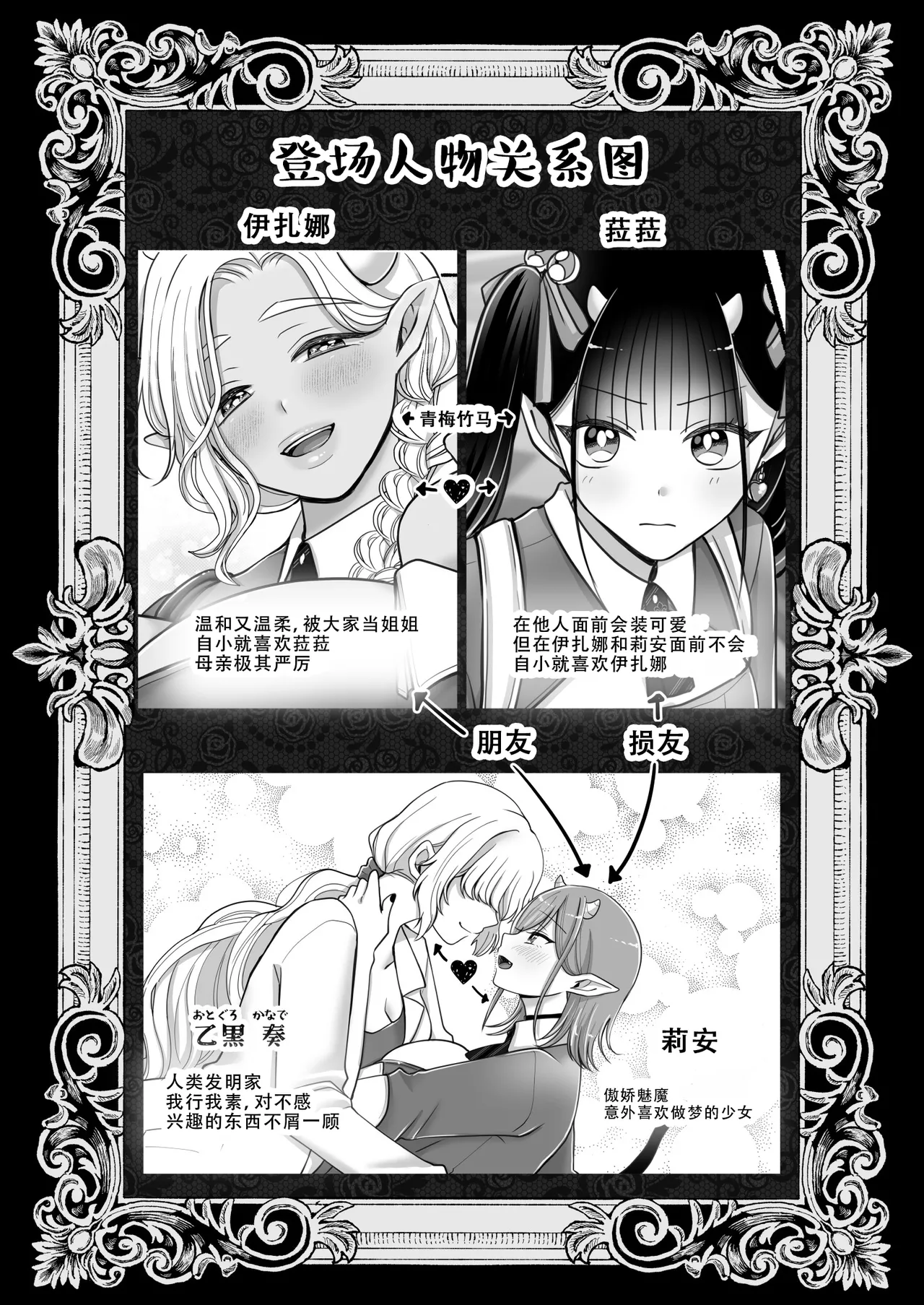 [U League (Yusuri)] Yuri de Succubus! 3 ~Nee, Osananajimi Ijou ni Naritai no~ | 百合魅魔!3 ~想要成为，青梅竹马之上的关系~[Chinese][茄某人个人汉化] [Digital] 73eme image