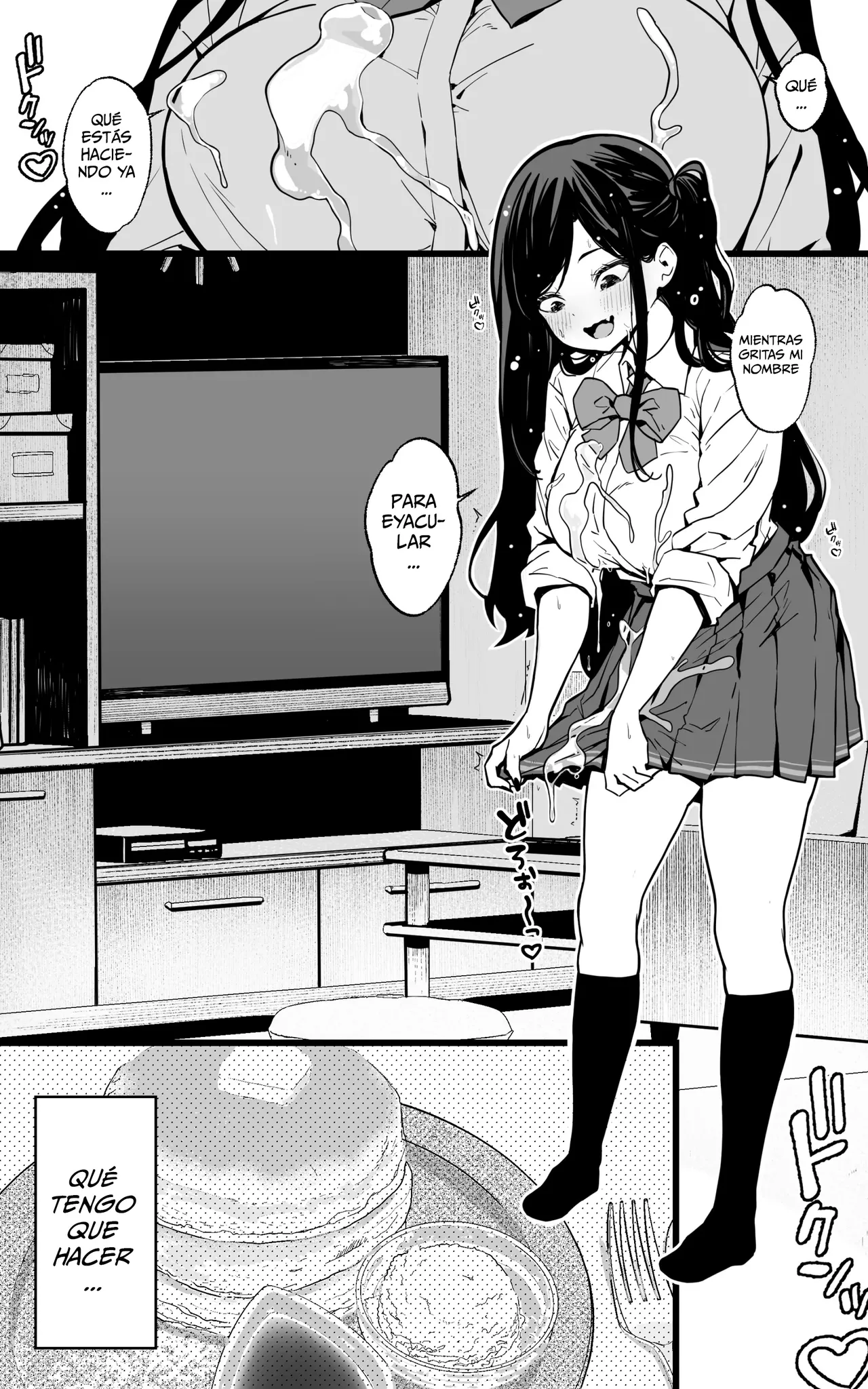 [Toneri Dan (Yoshio Ereki)] Shasei Kanri Gimai ~Boku Senyou Ona-suppo JK nante, Saikou ja Nai desu ka？~ | Cuñada para el Manejo de la Eyaculación ~ ¿No Sería Genial Terner a mi Propia JK Masturbándome? ~ [Spanish] [Dulx Traduccion] 图片编号 6